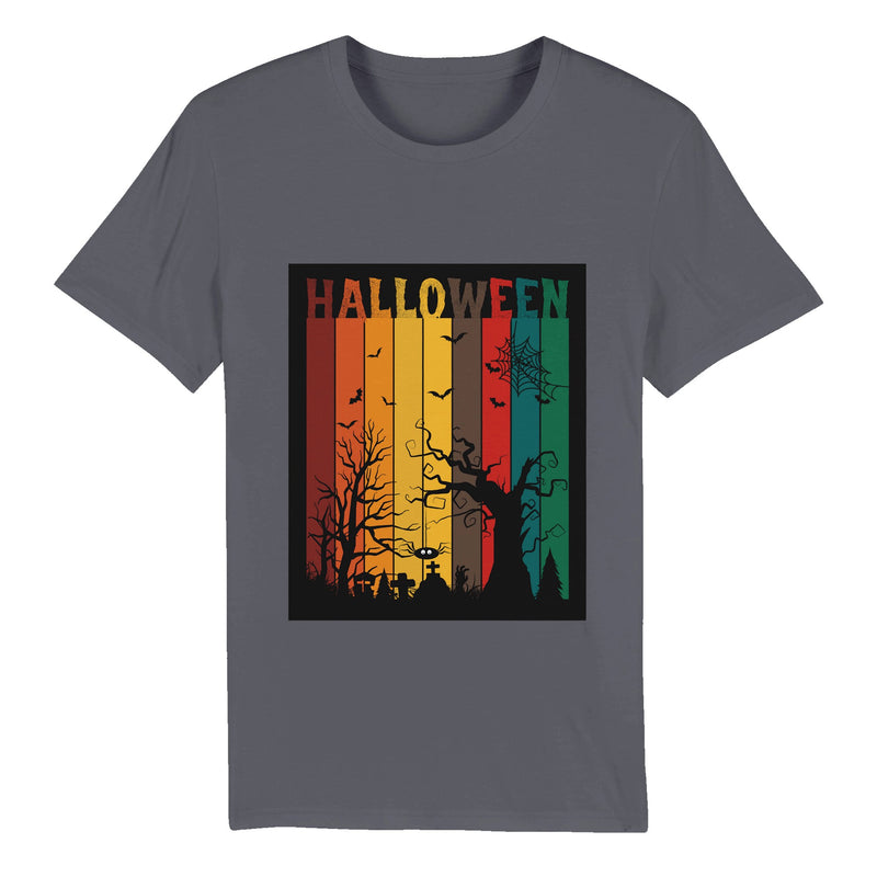 100% Organic Unisex T-shirt/Helloween-Trees - Enet Images