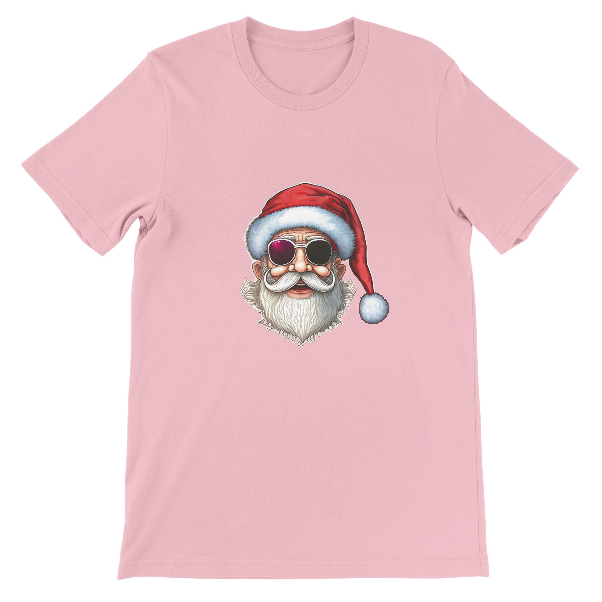 Budget Unisex Crewneck T-shirt/Santa - Enet Images