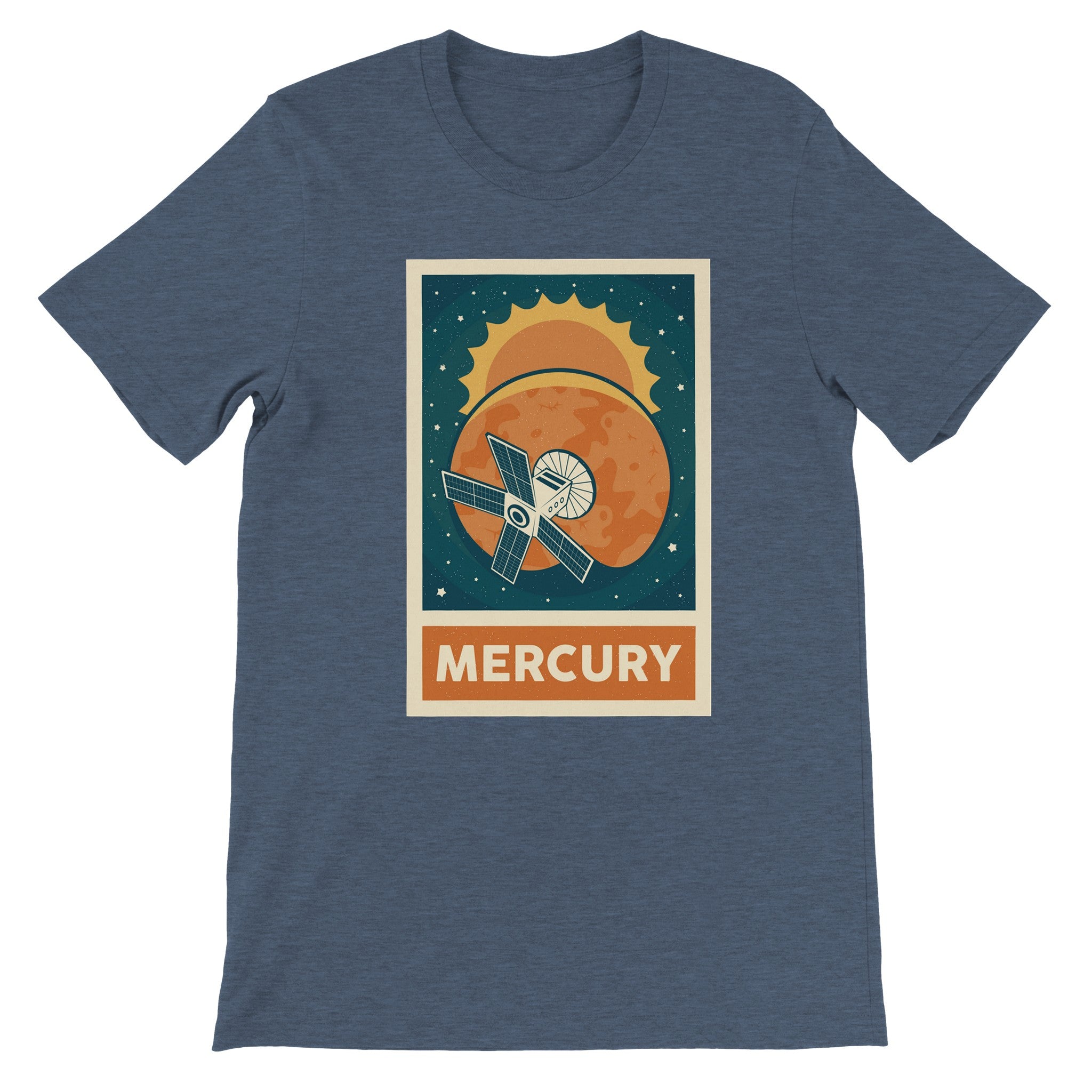 Budget Unisex Crewneck T-shirt/Mercury - Enet Images