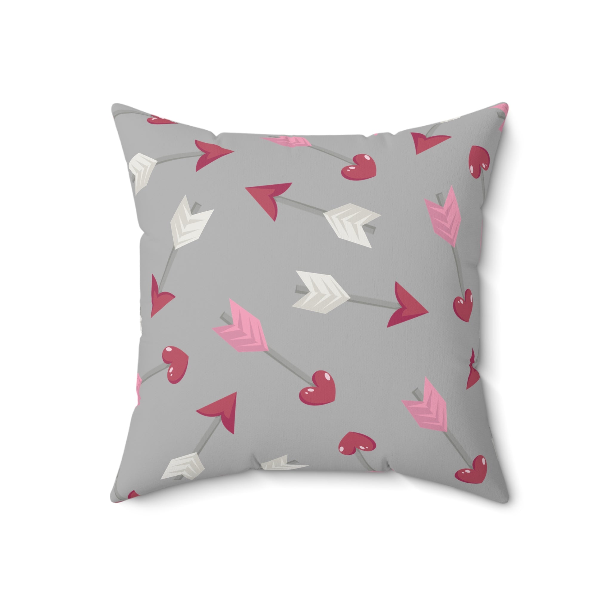 Love Arrows/Spun Polyester Square Pillow - Enet Images
