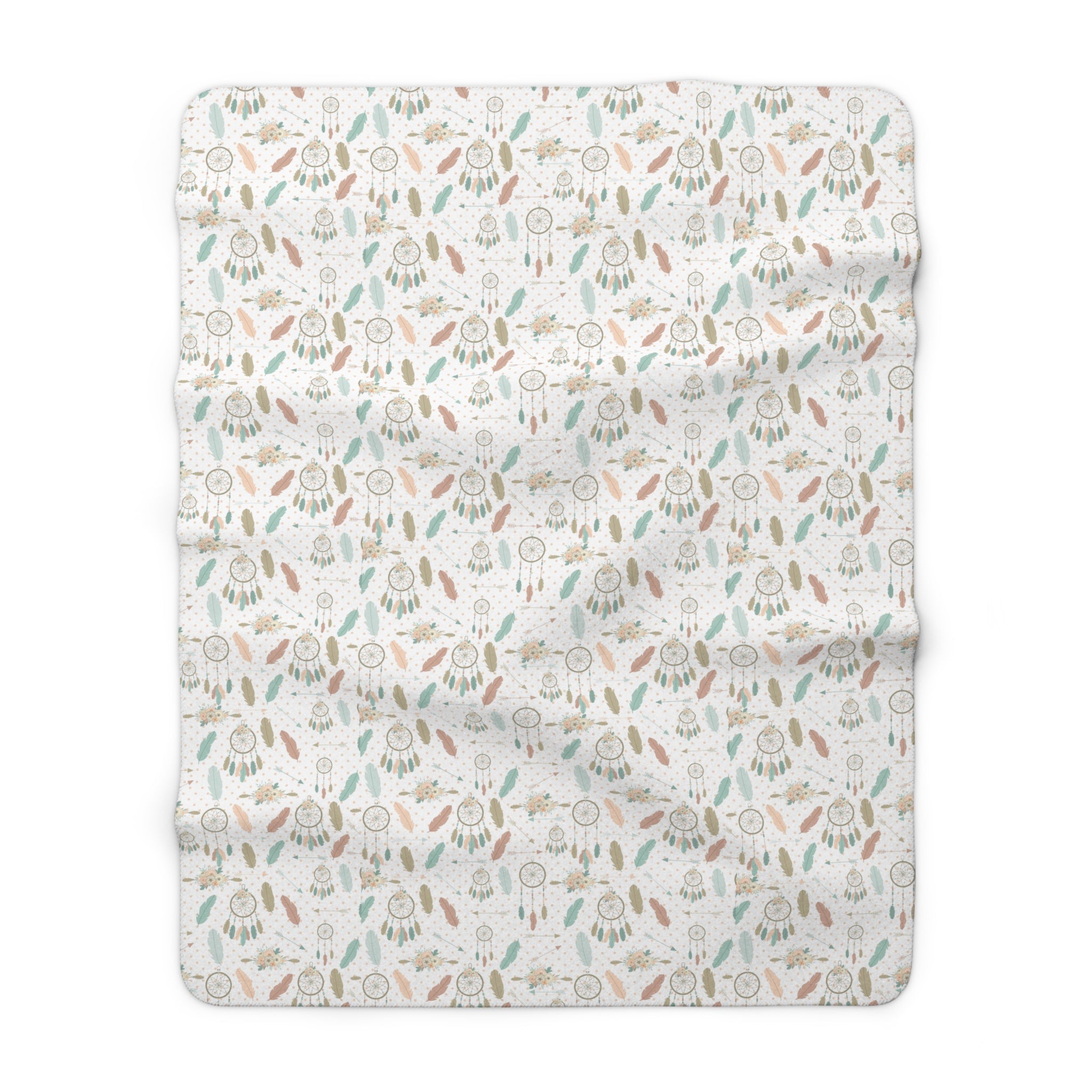 Boho Picks/Sherpa Fleece Blanket - Enet Images