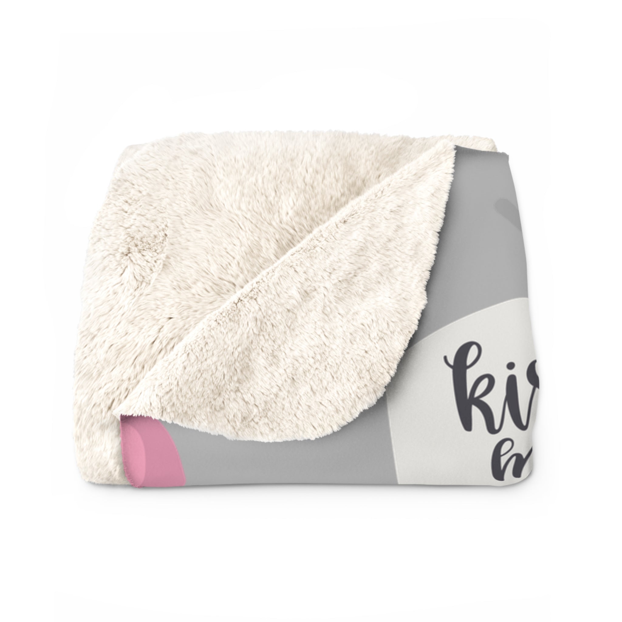 Be My Valentine/Sherpa Fleece Blanket - Enet Images