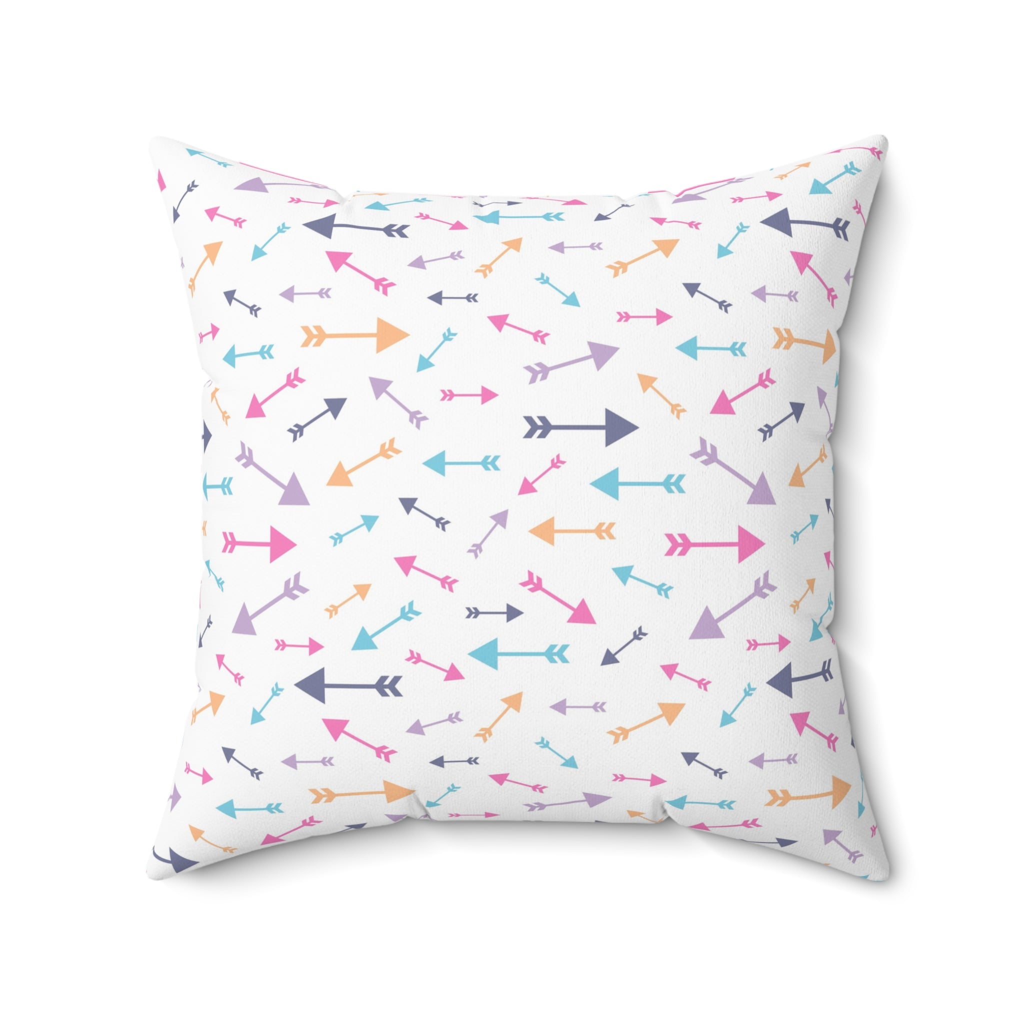 Valentine arrows/Spun Polyester Square Pillow - Enet Images