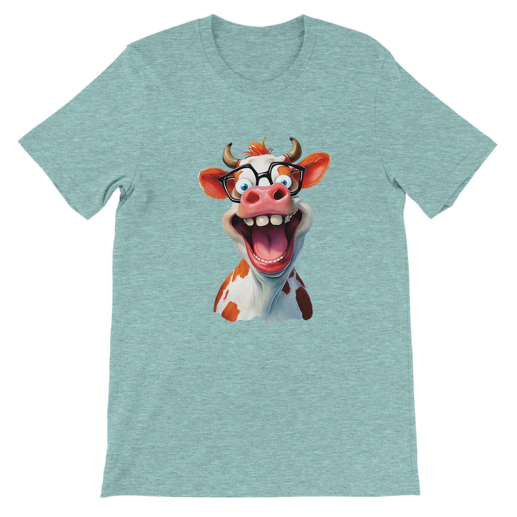 Budget Unisex Crewneck T-shirt/Funny-Cow - Enet Images