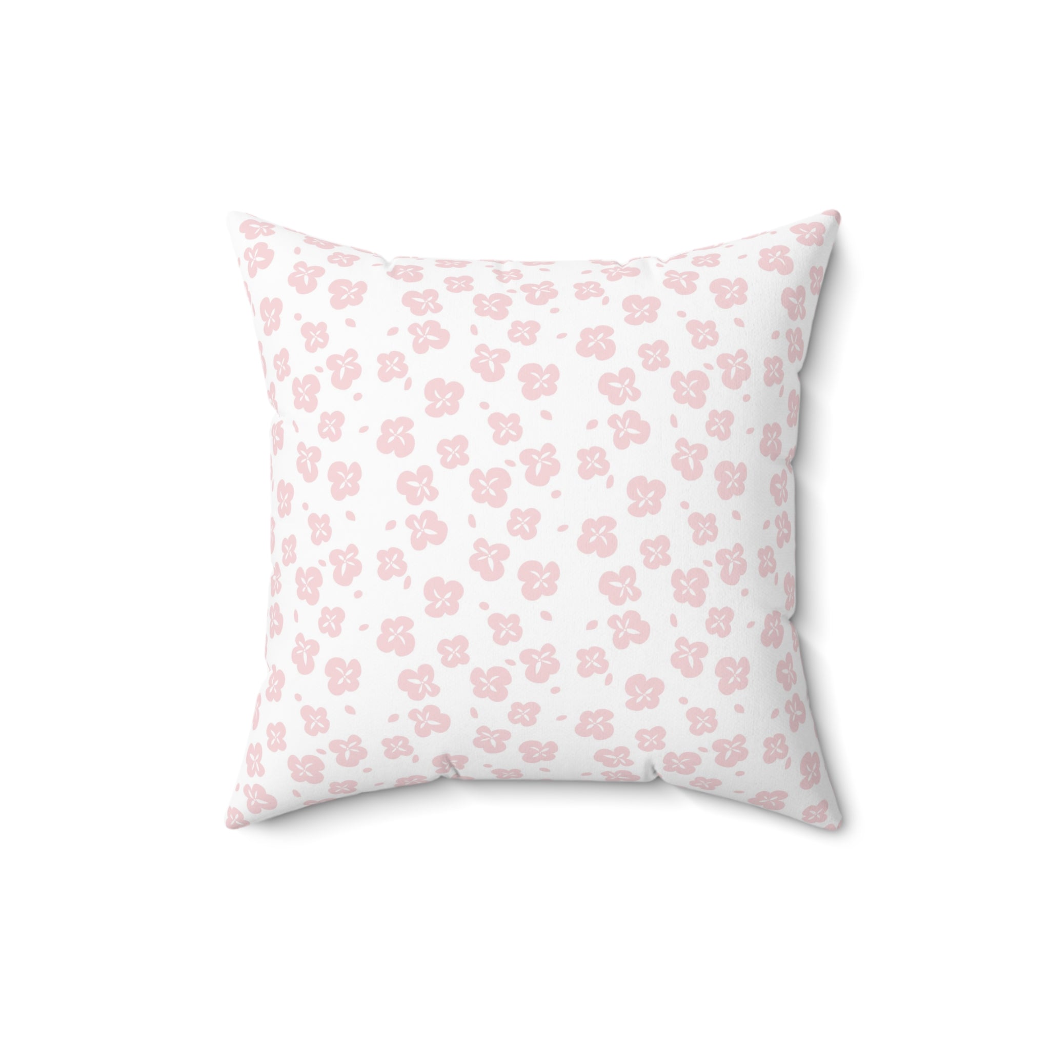Pink Valentine Pattern/Spun Polyester Square Pillow - Enet Images