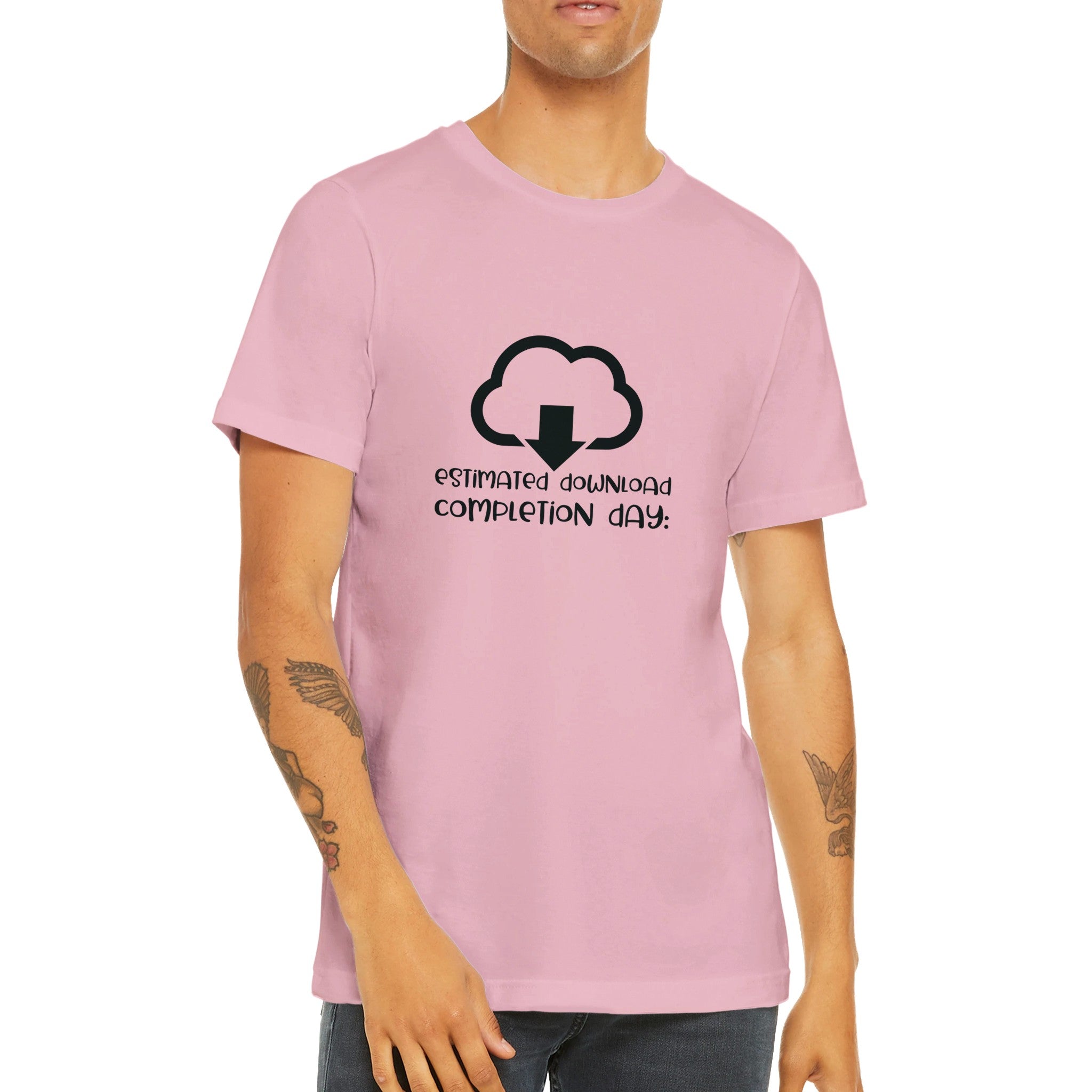 Budget Unisex Crewneck T-shirt/Estimated-Download-Day - Enet Images