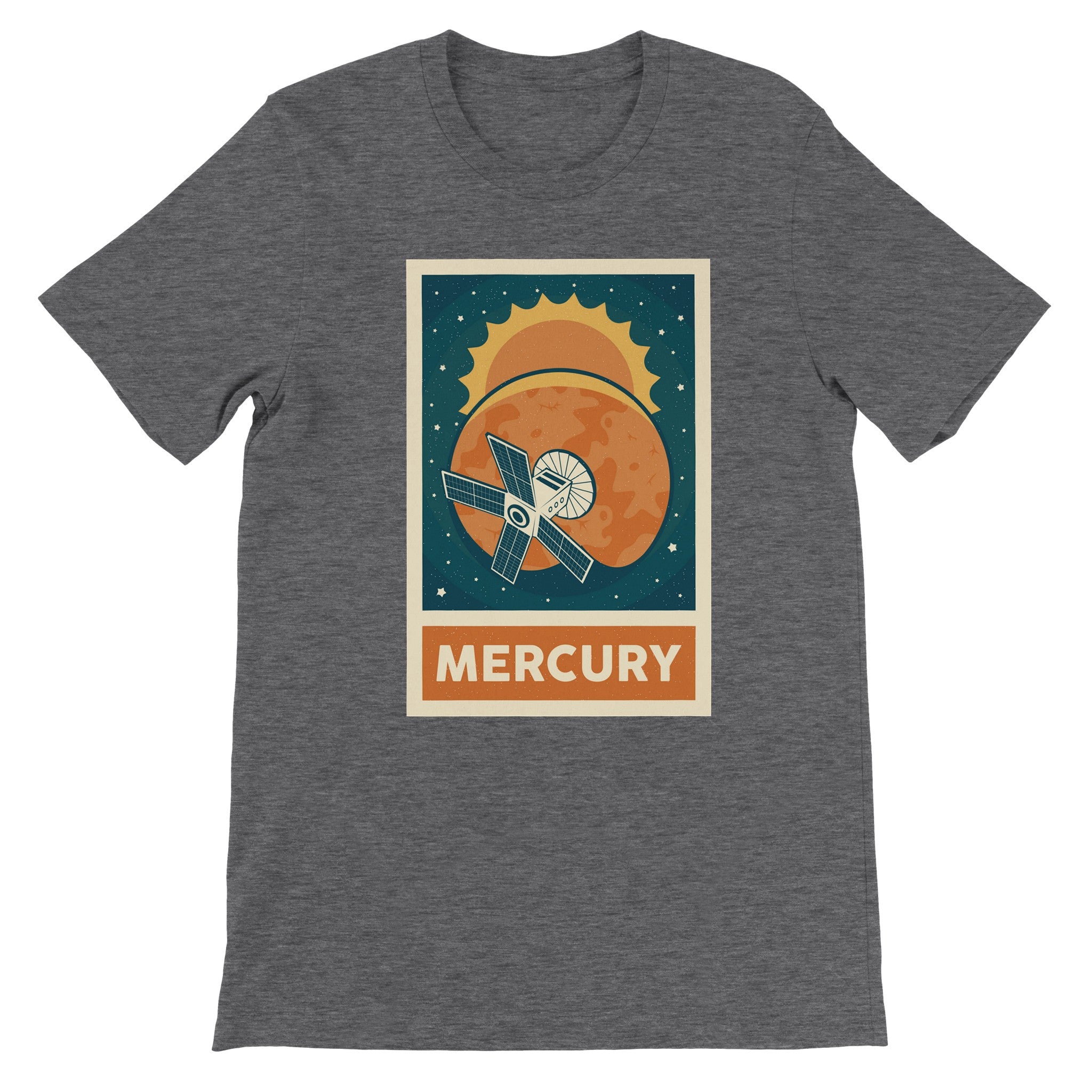 Budget Unisex Crewneck T-shirt/Mercury - Enet Images
