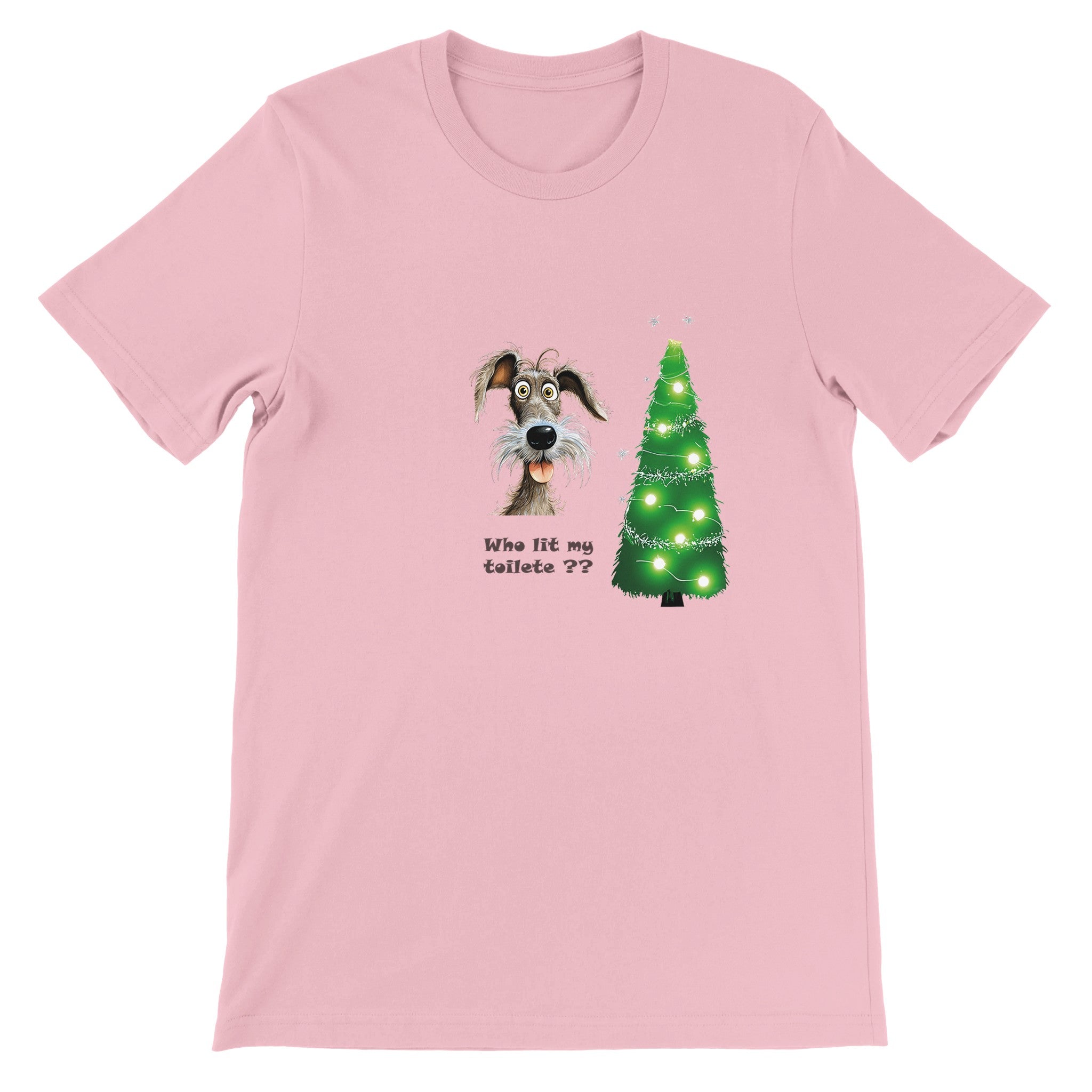 Budget Unisex Crewneck T-shirt/Who-Lit-My-Toilet - Enet Images