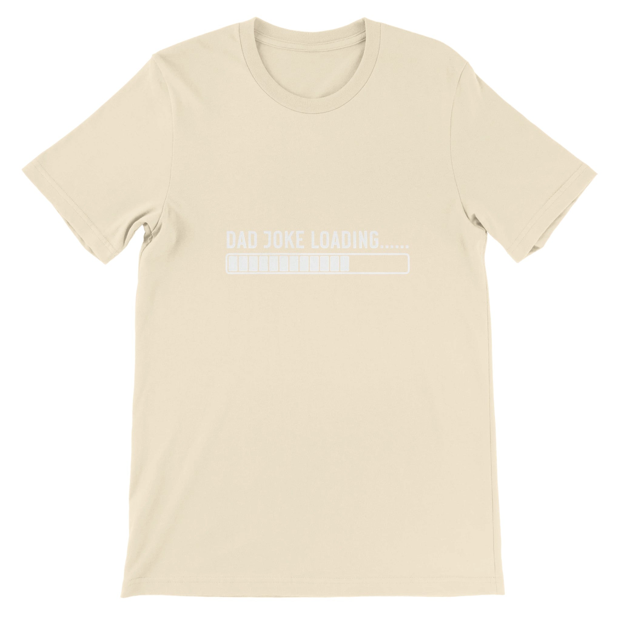 Budget Unisex Crewneck T-shirt/Dad-Joke-Loading - Enet Images