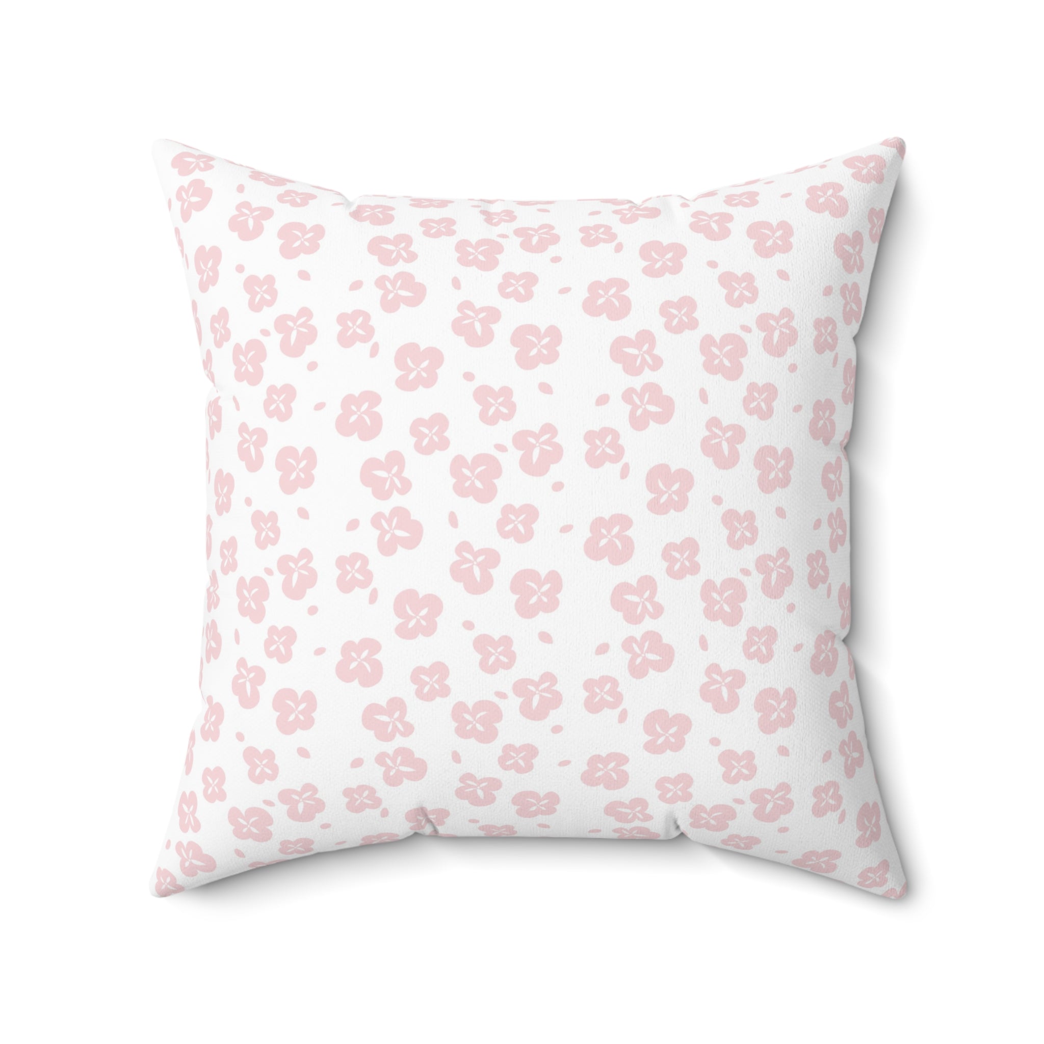 Pink Valentine Pattern/Spun Polyester Square Pillow - Enet Images