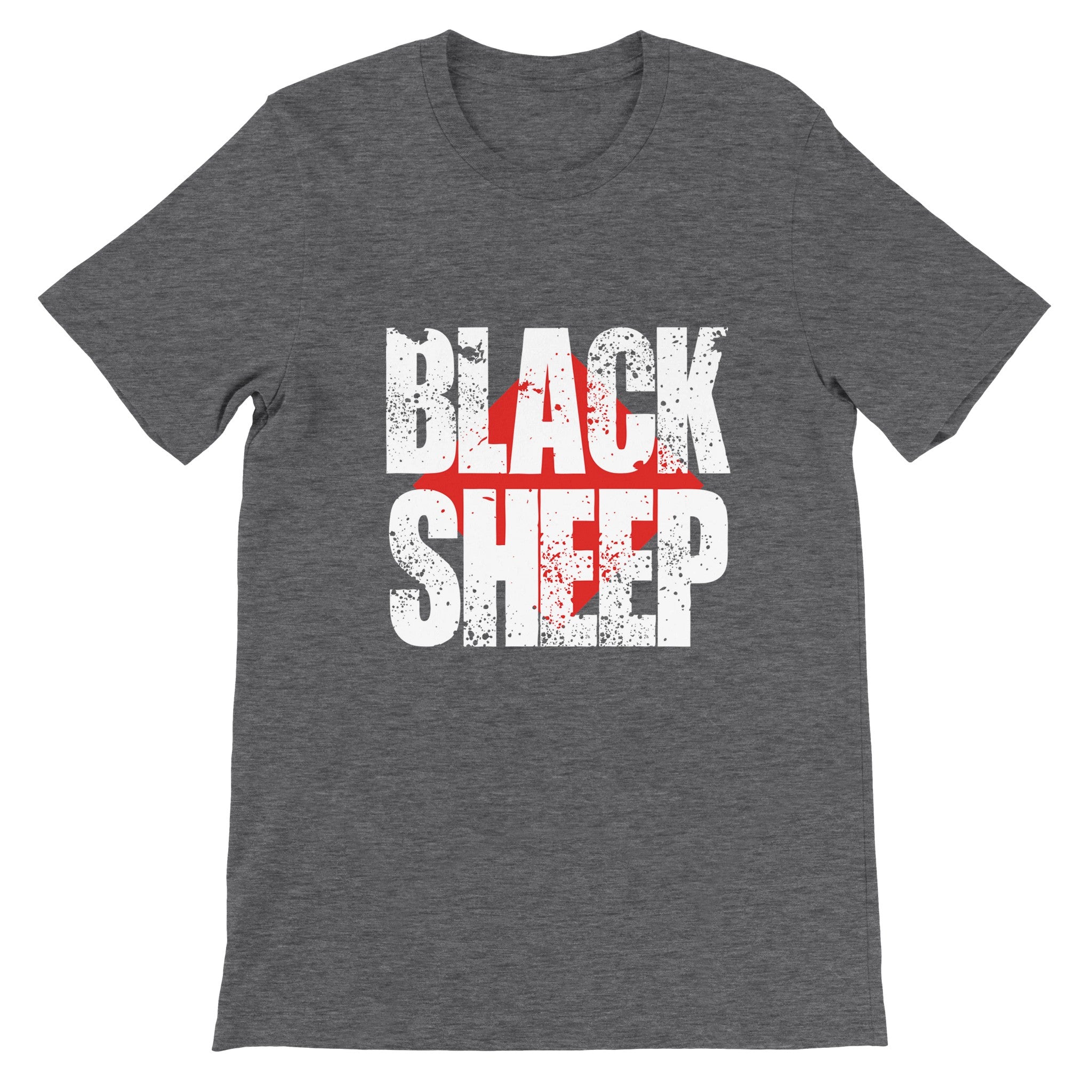 Budget Unisex Crewneck T-shirt/Black-Sheep - Enet Images