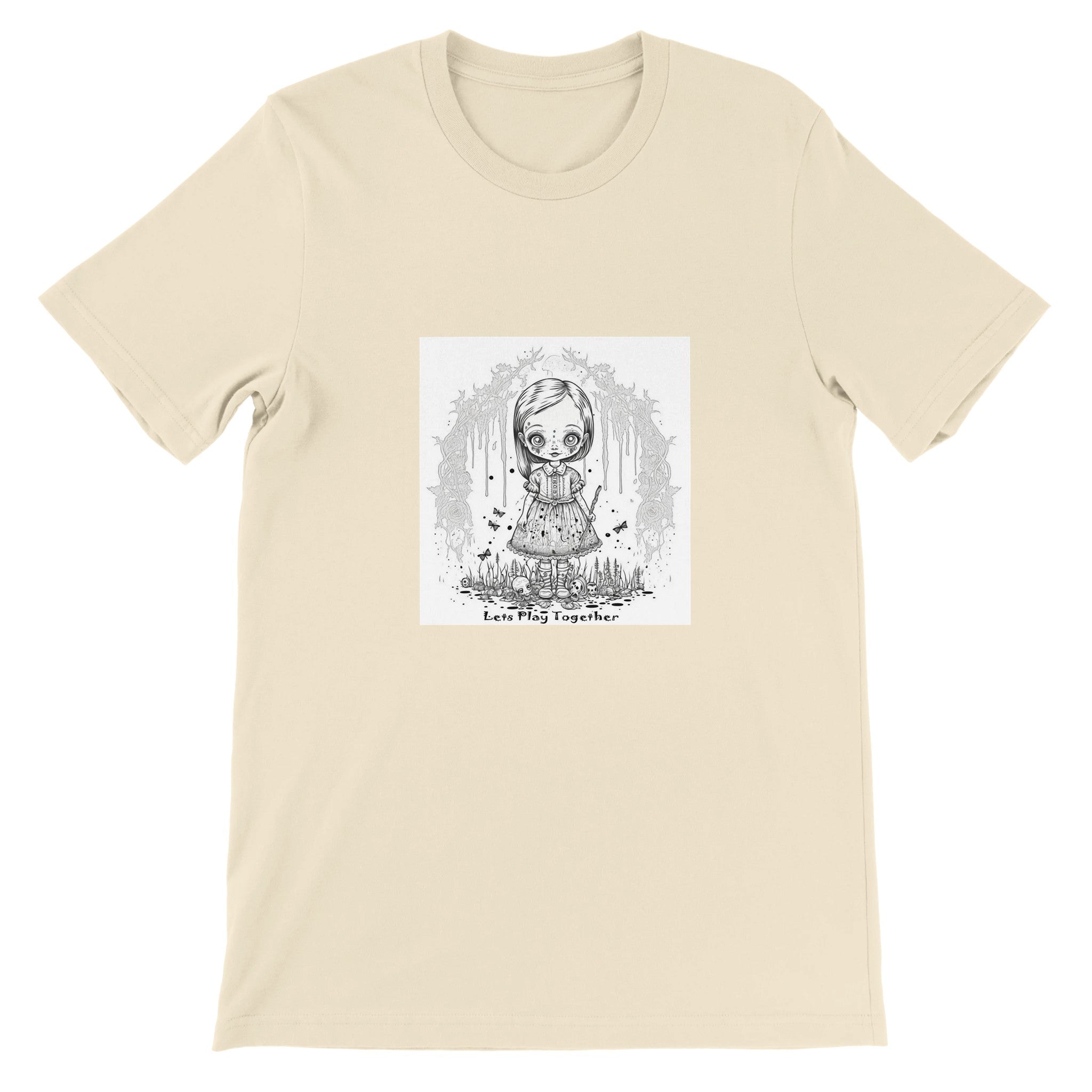 Budget Unisex Crewneck T-shirt/Let's-Play-Together - Enet Images