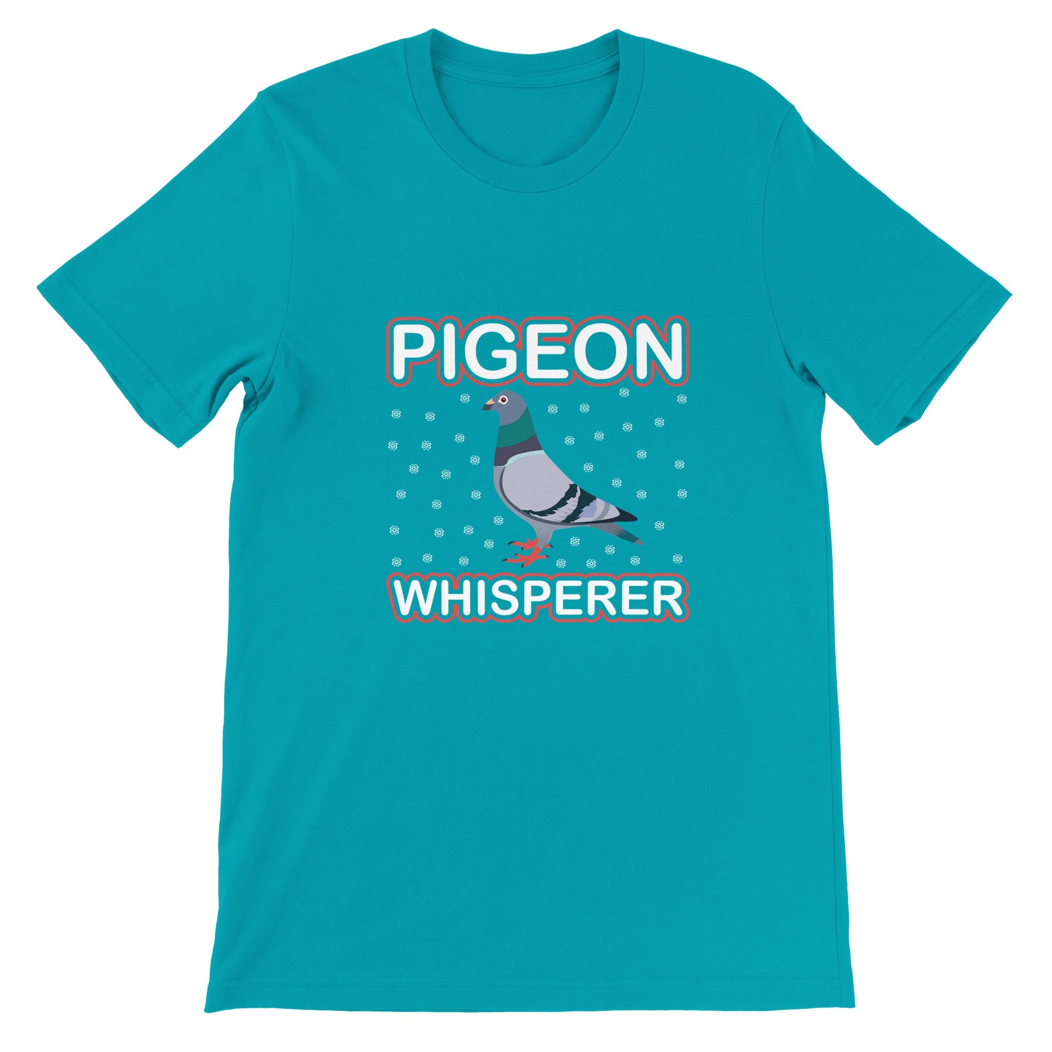 Budget Unisex Crewneck T-shirt/Pigeon-Wishperer - Enet Images