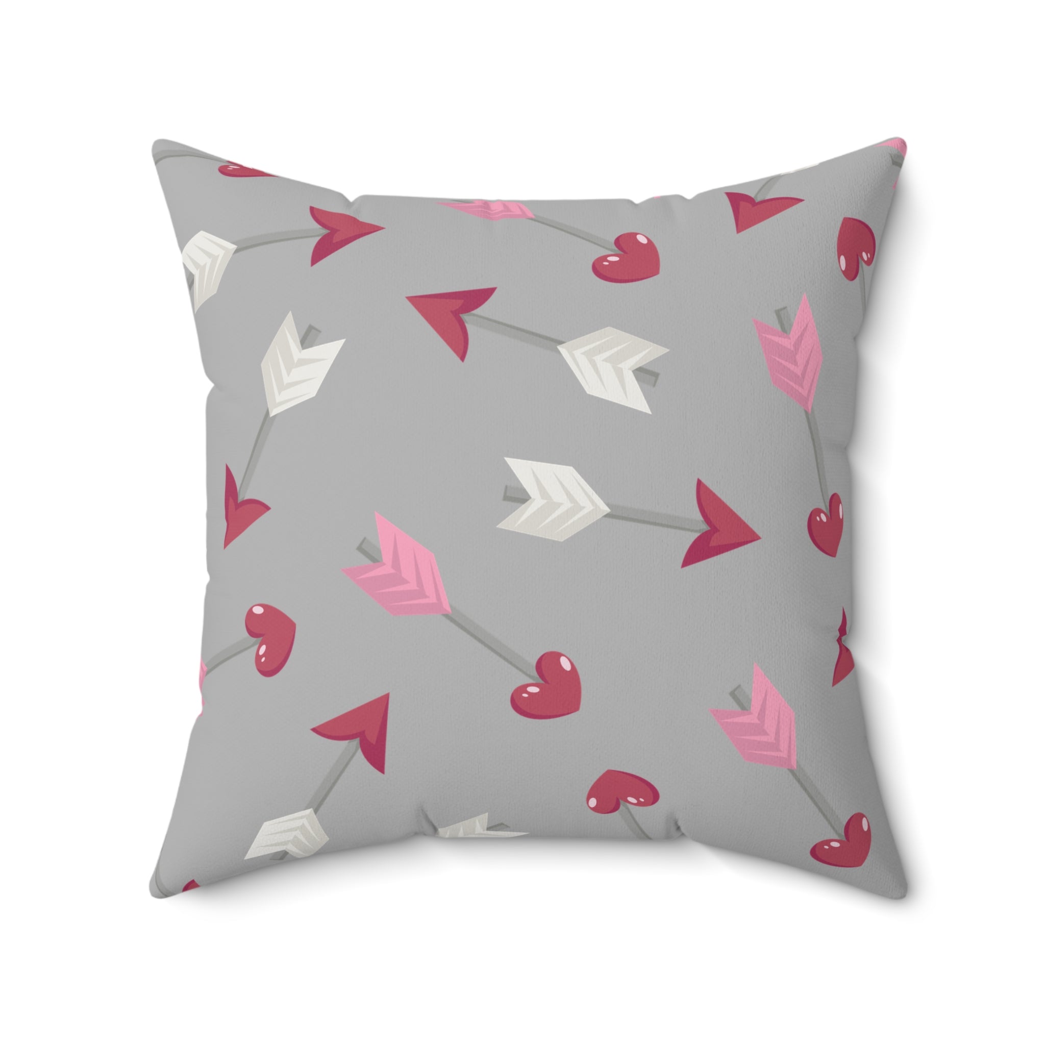 Love Arrows/Spun Polyester Square Pillow - Enet Images