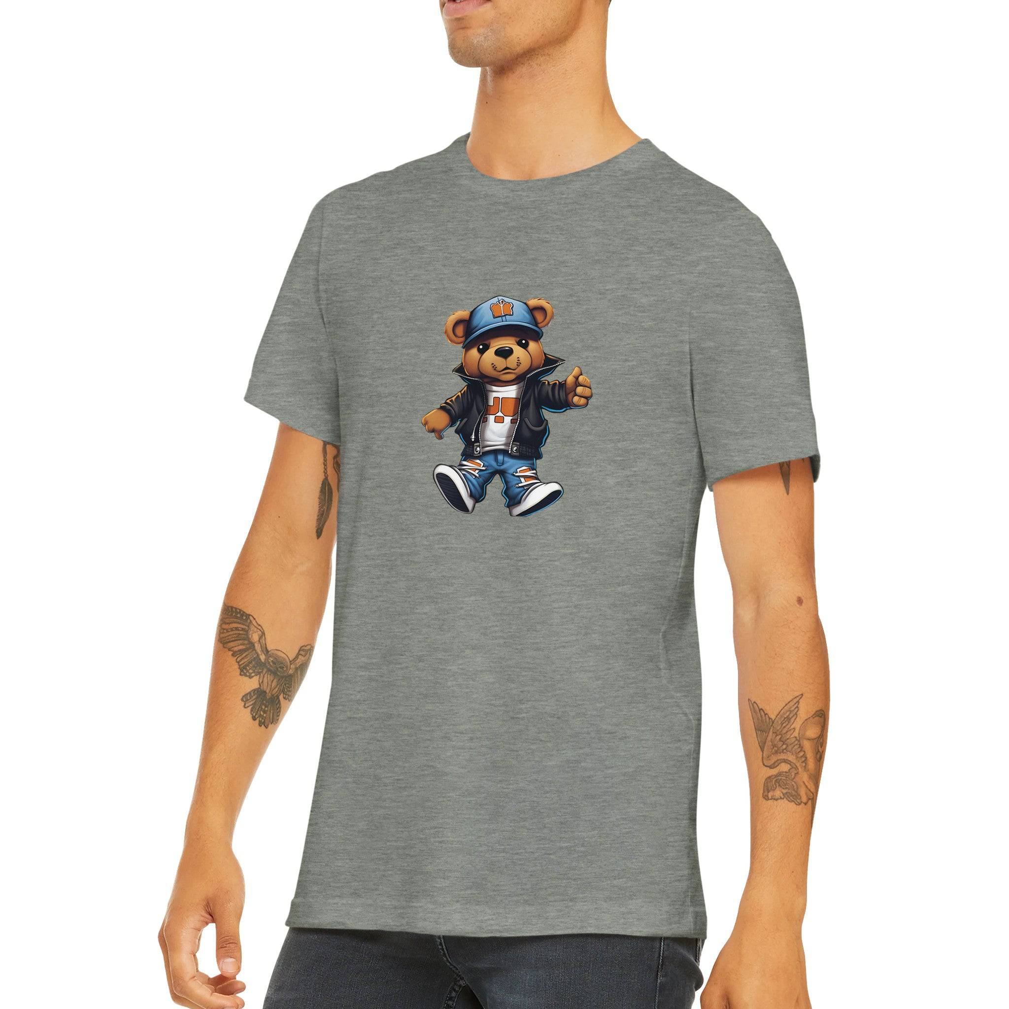 Budget Unisex Crewneck T-shirt/Teddy-Bear-Cute - Enet Images