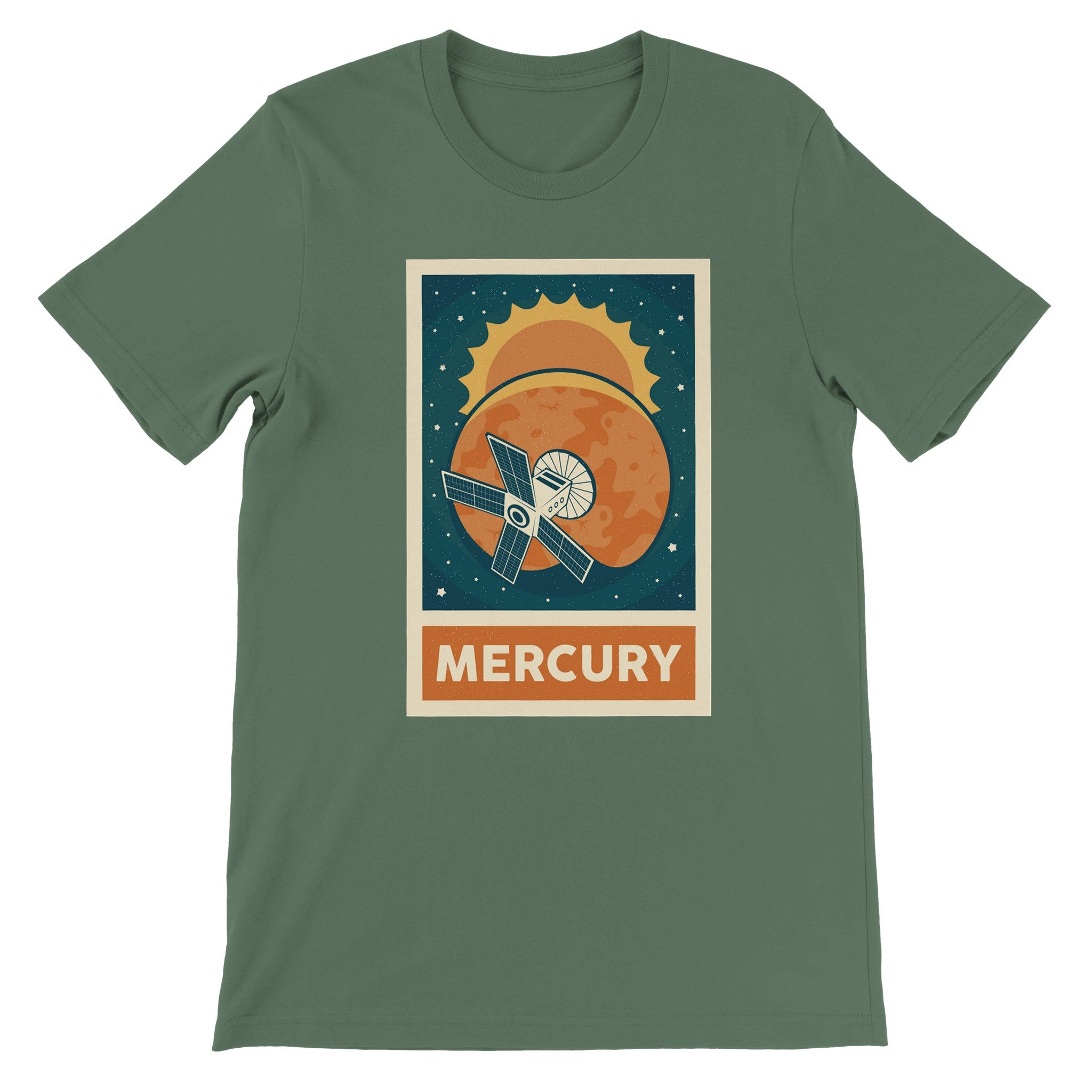 Budget Unisex Crewneck T-shirt/Mercury - Enet Images