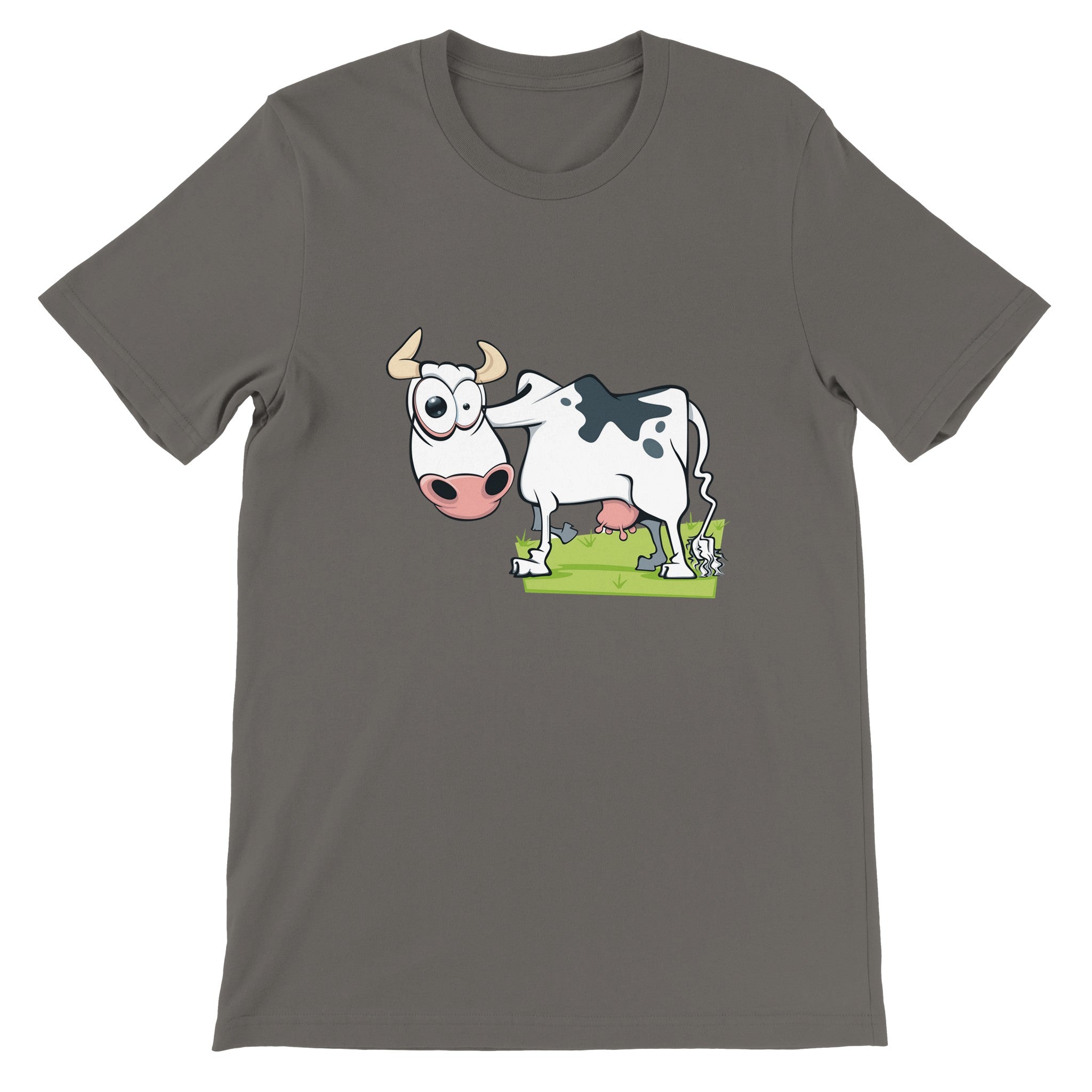 Budget Unisex Crewneck T-shirt/Cow's-Eye - Enet Images