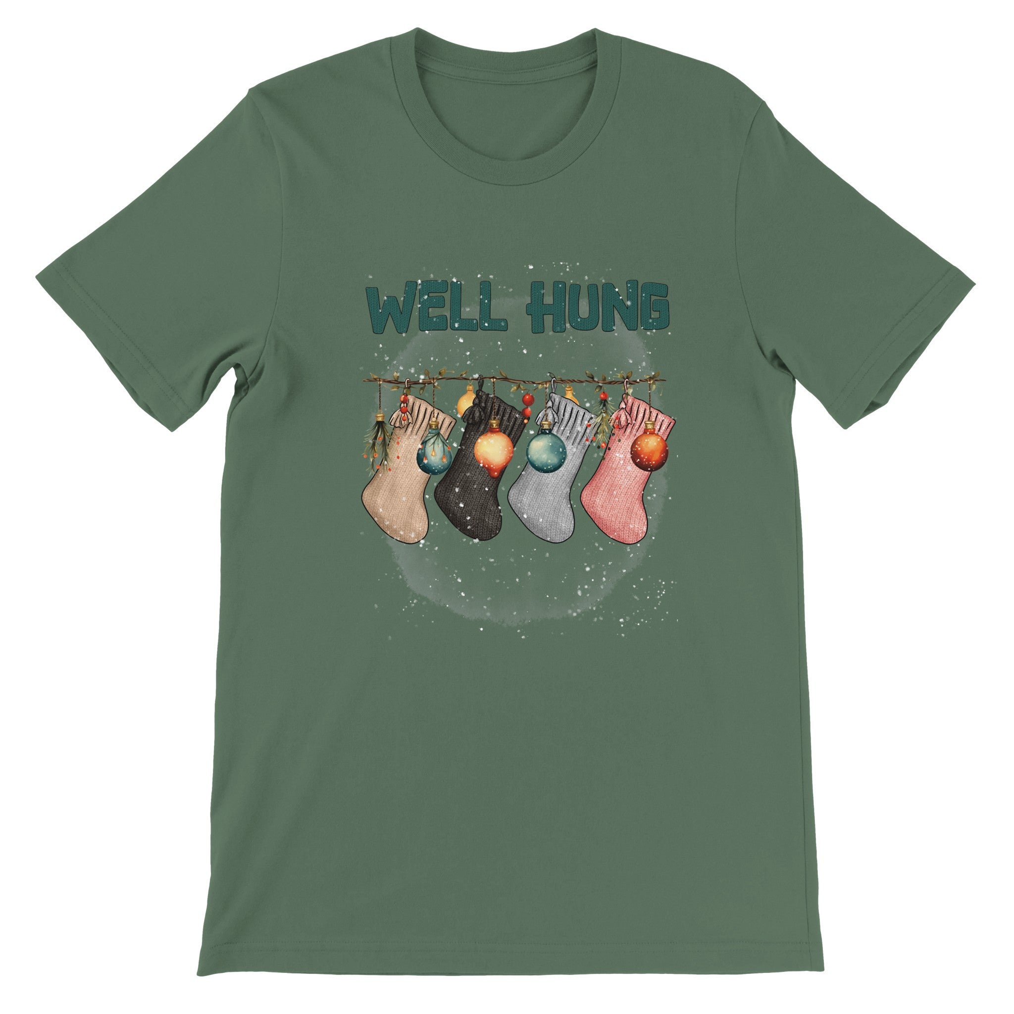 Budget Unisex Crewneck T-shirt/Well-Hung - Enet Images