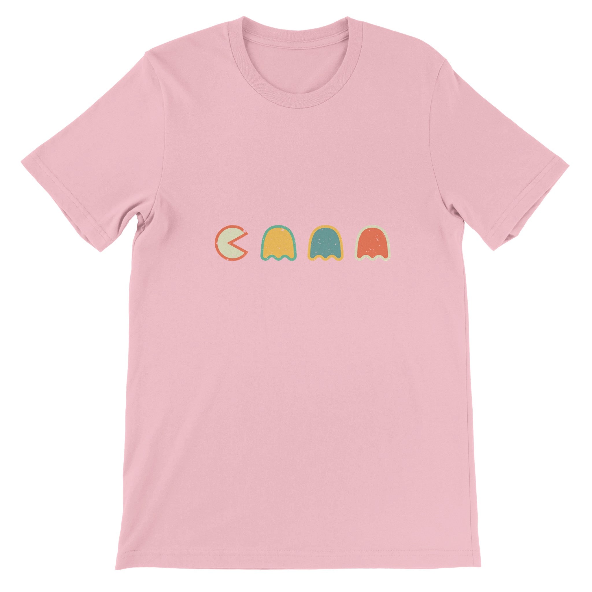 Budget Unisex Crewneck T-shirt/Pac-man - Enet Images