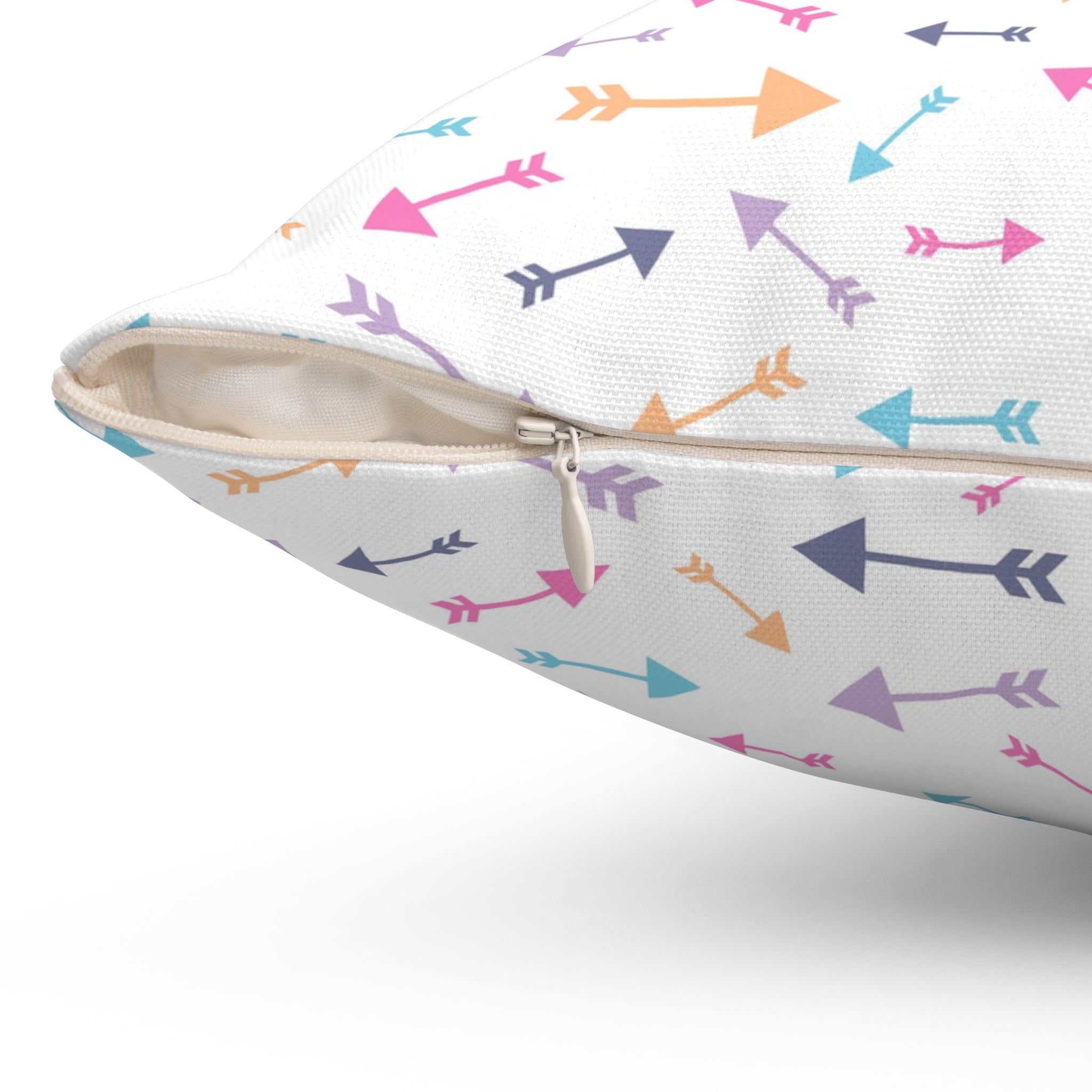 Valentine arrows/Spun Polyester Square Pillow - Enet Images