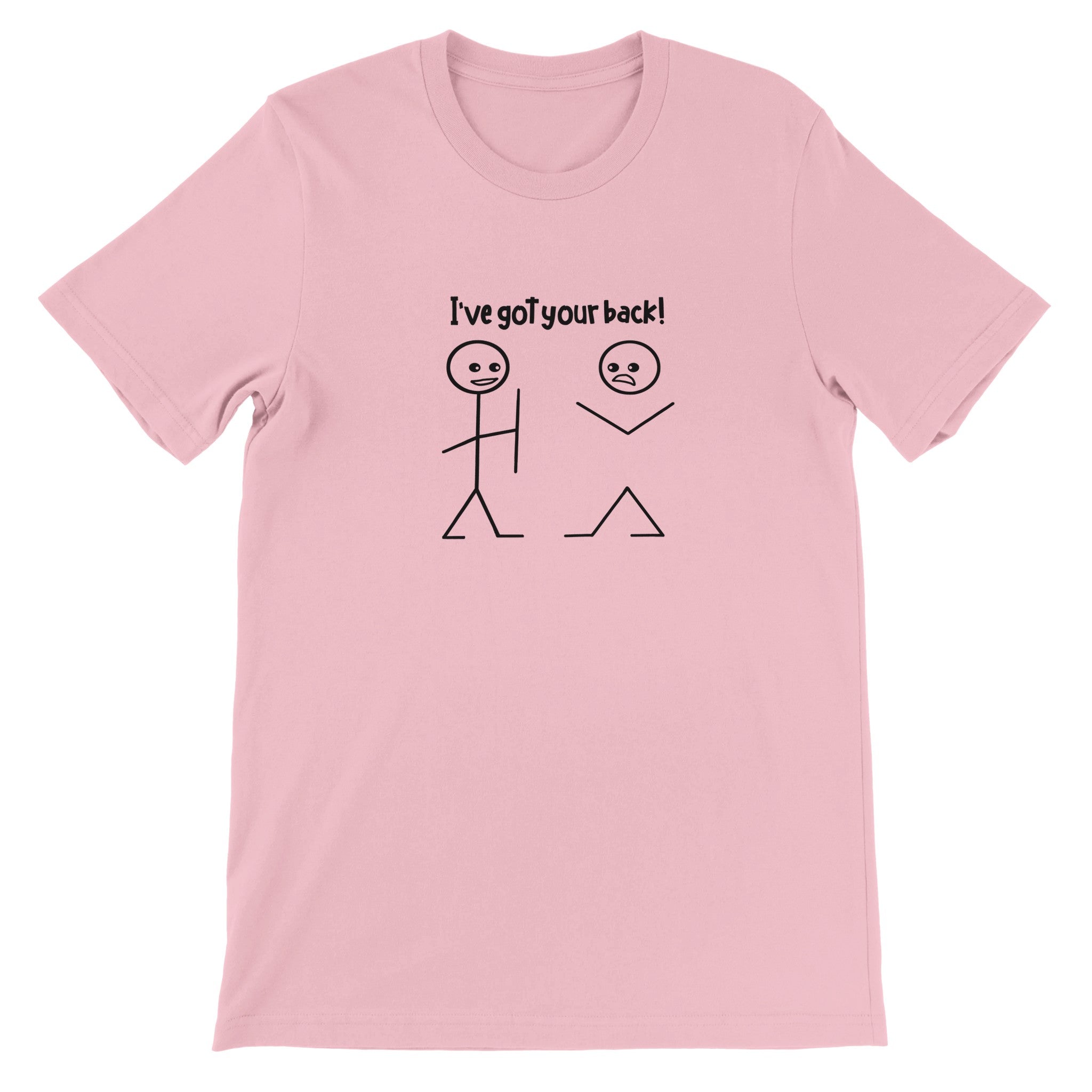 Budget Unisex Crewneck T-shirt/I've-Got-Your-Back - Enet Images