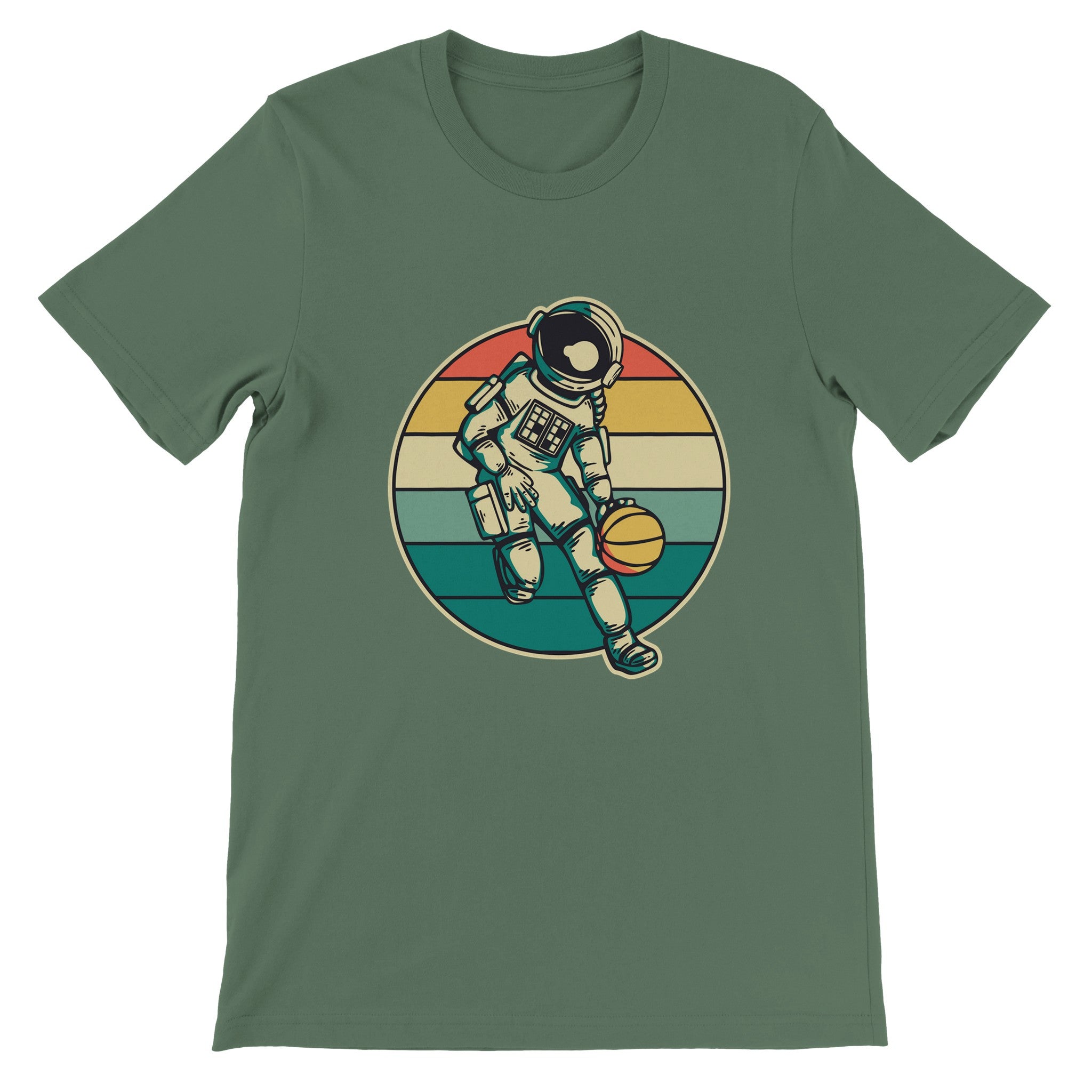 Budget Unisex Crewneck T-shirt/Basketball - Enet Images