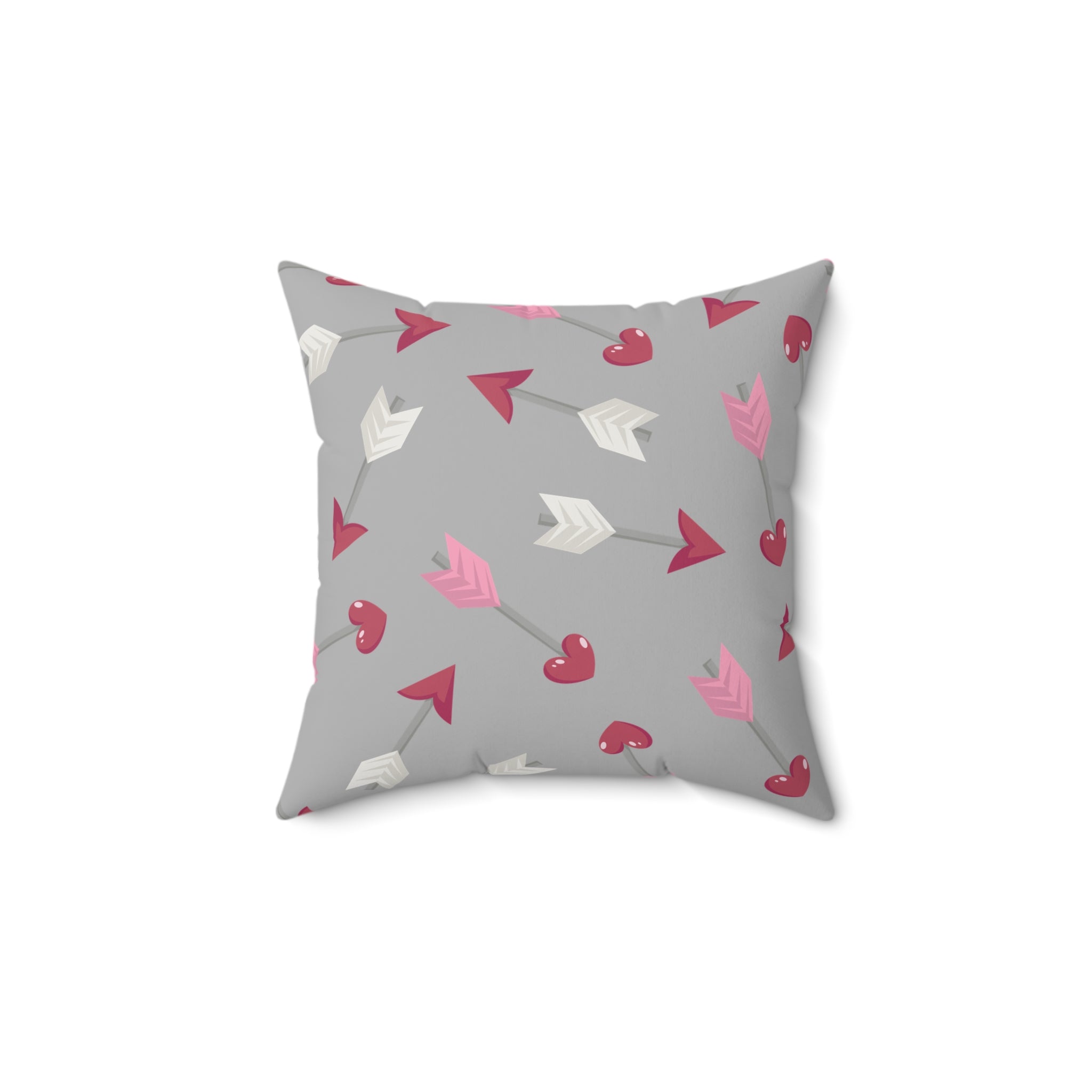 Love Arrows/Spun Polyester Square Pillow - Enet Images