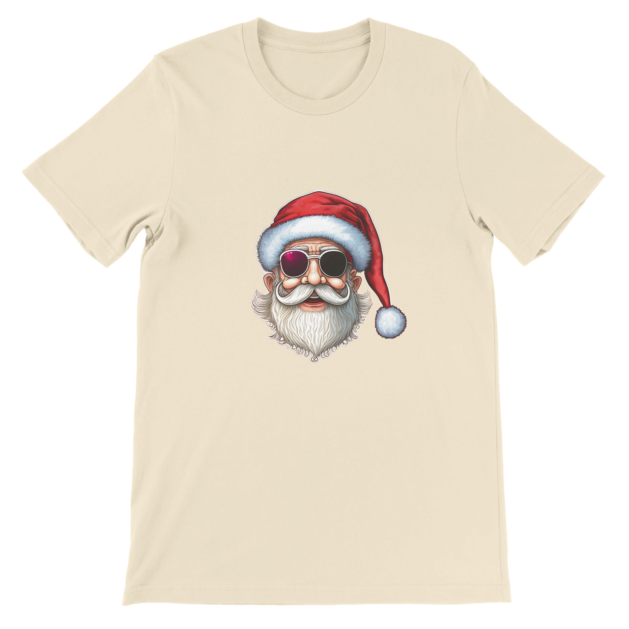 Budget Unisex Crewneck T-shirt/Santa - Enet Images