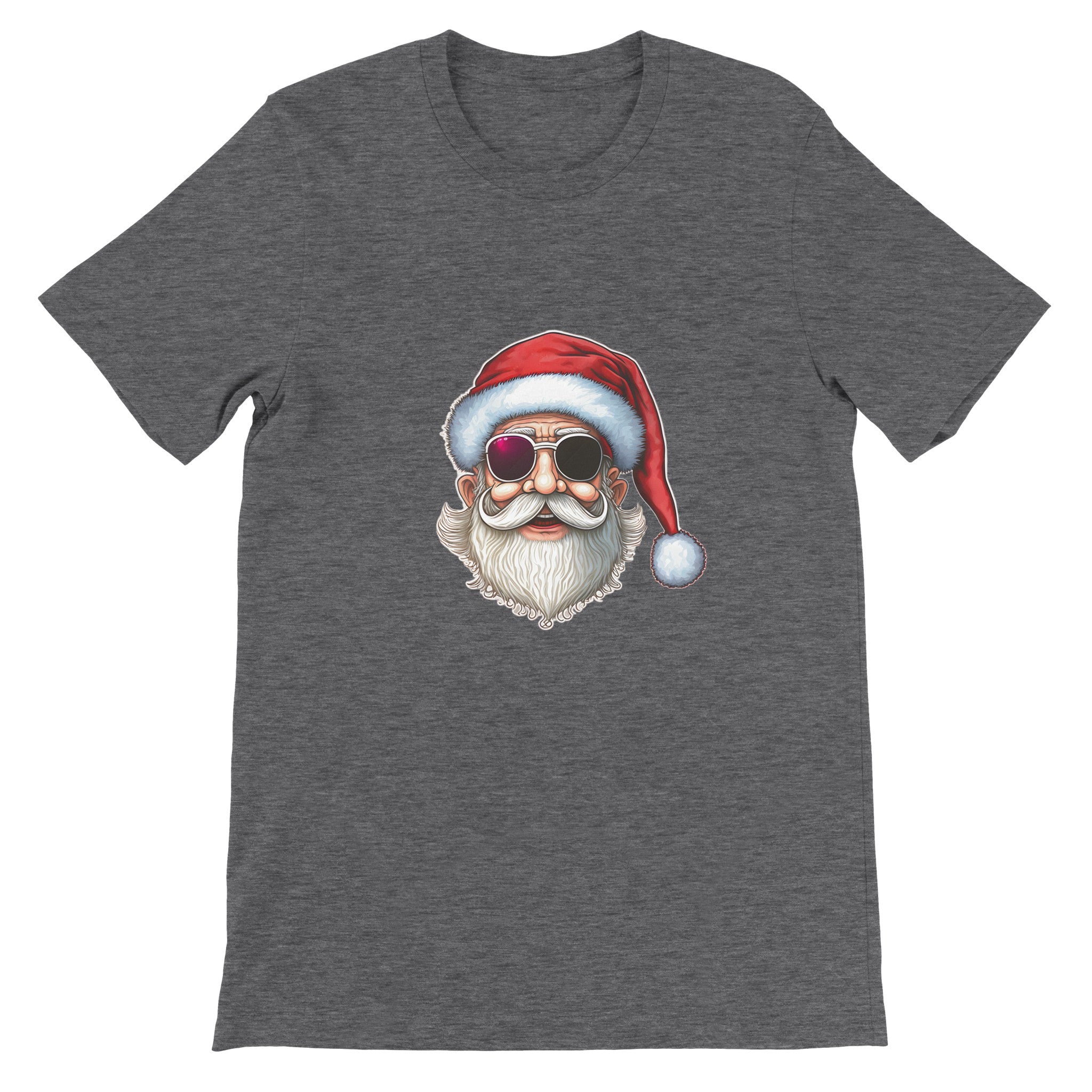 Budget Unisex Crewneck T-shirt/Santa - Enet Images