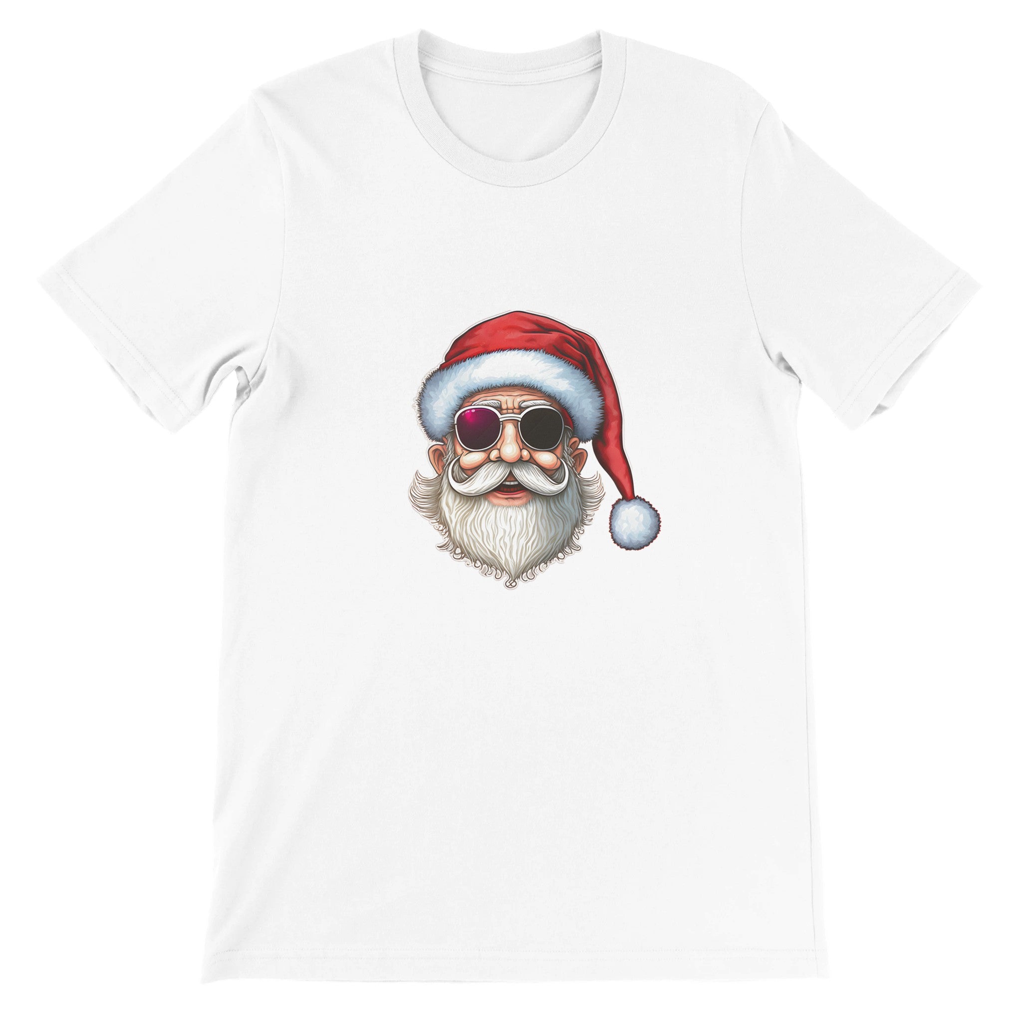 Budget Unisex Crewneck T-shirt/Santa - Enet Images