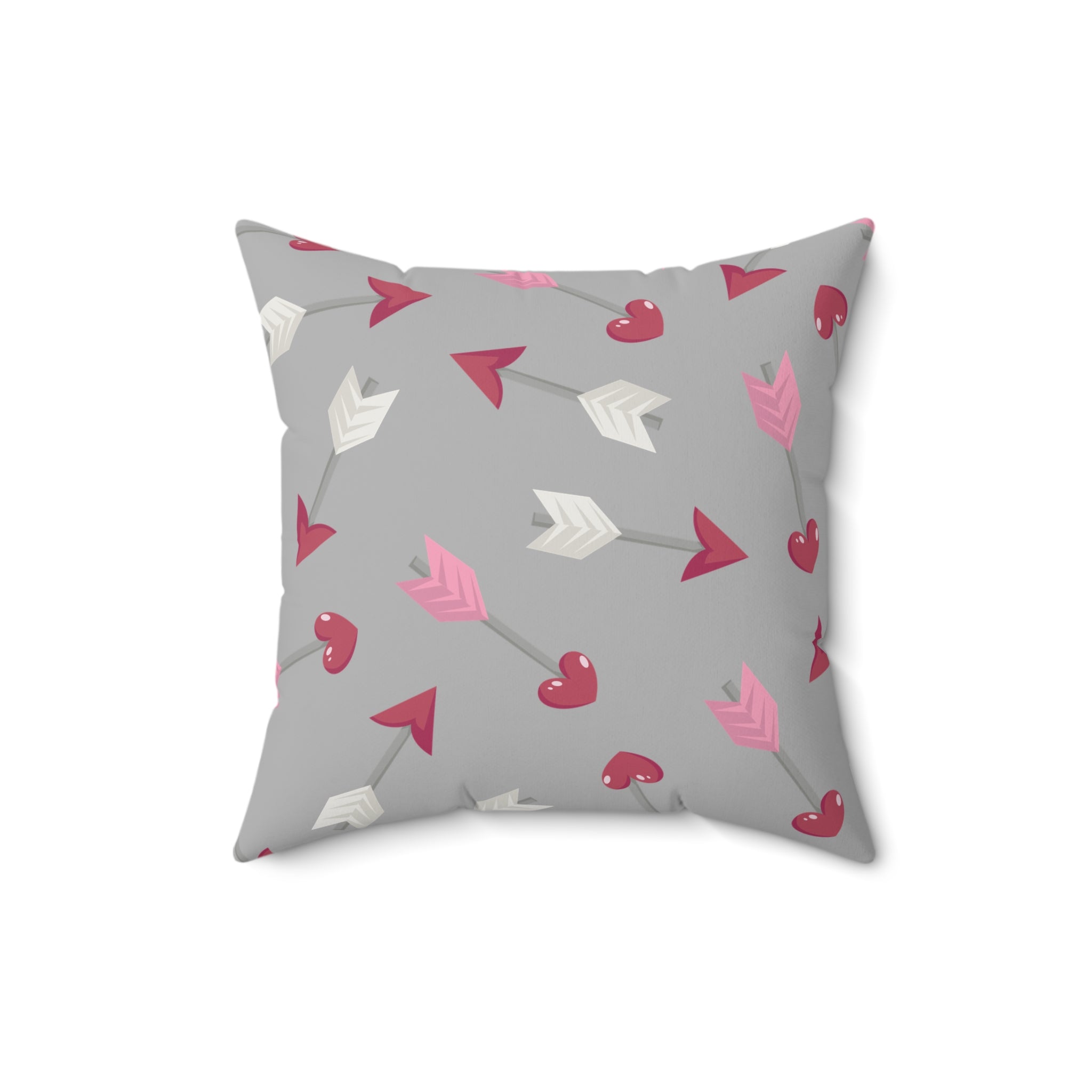 Love Arrows/Spun Polyester Square Pillow - Enet Images