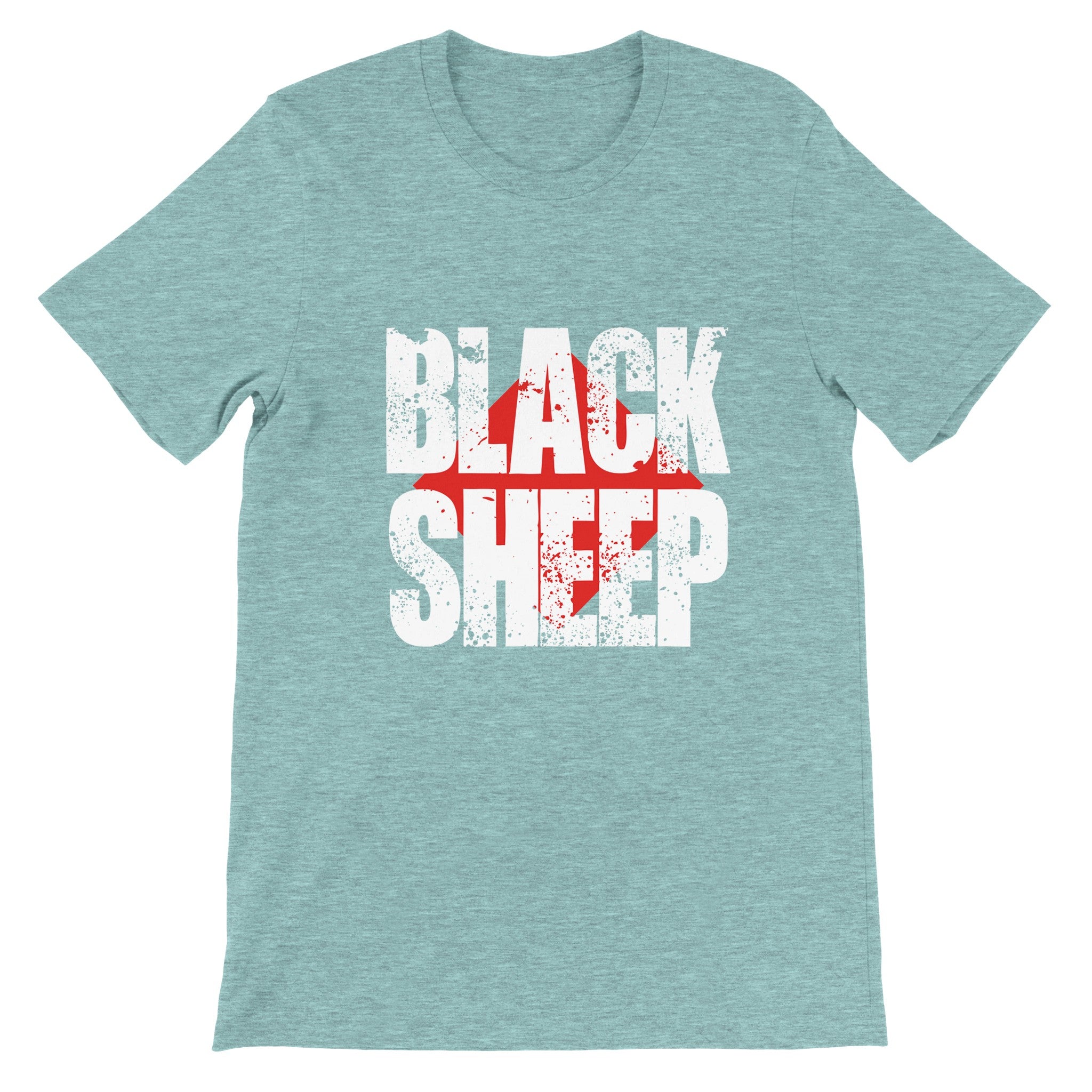 Budget Unisex Crewneck T-shirt/Black-Sheep - Enet Images
