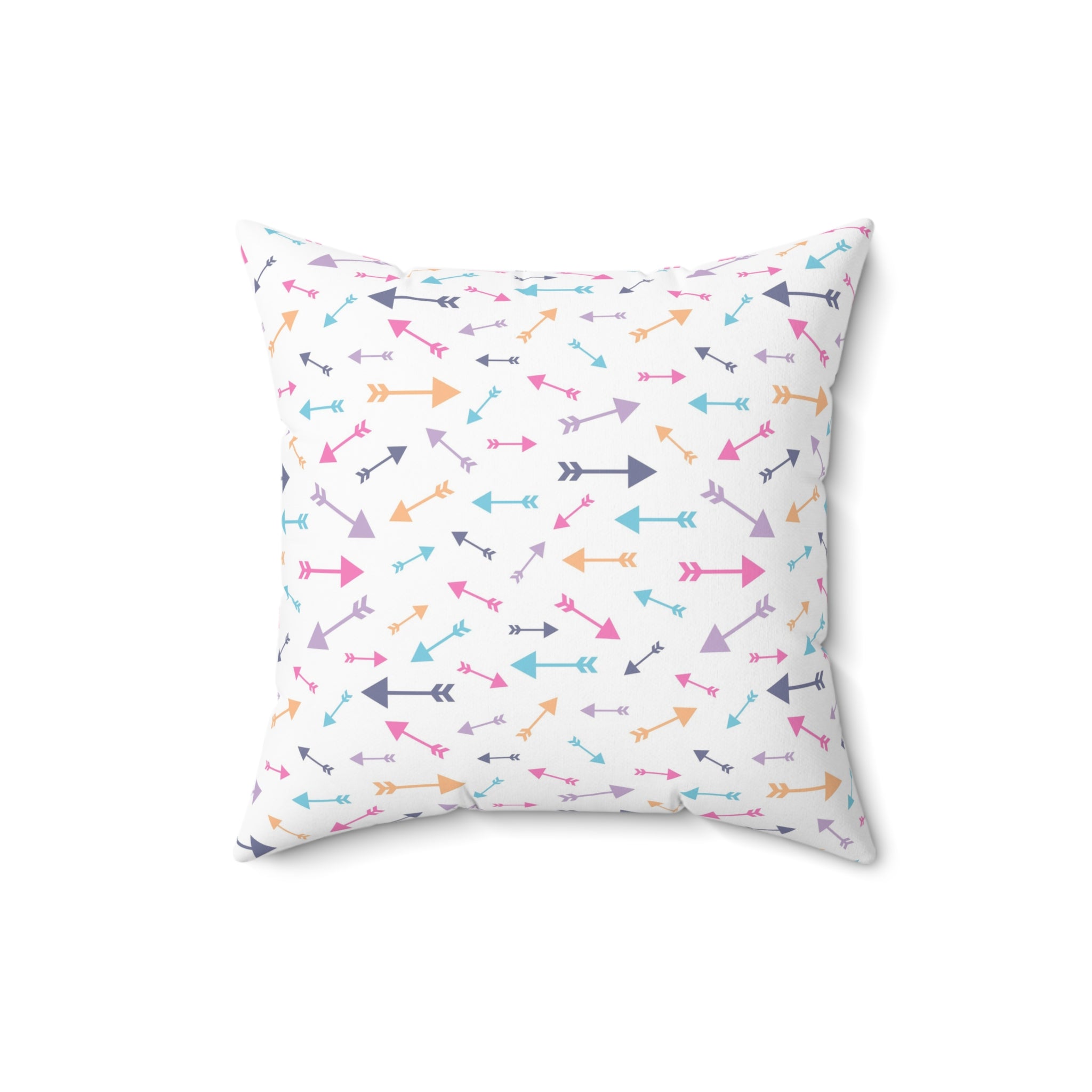Valentine arrows/Spun Polyester Square Pillow - Enet Images