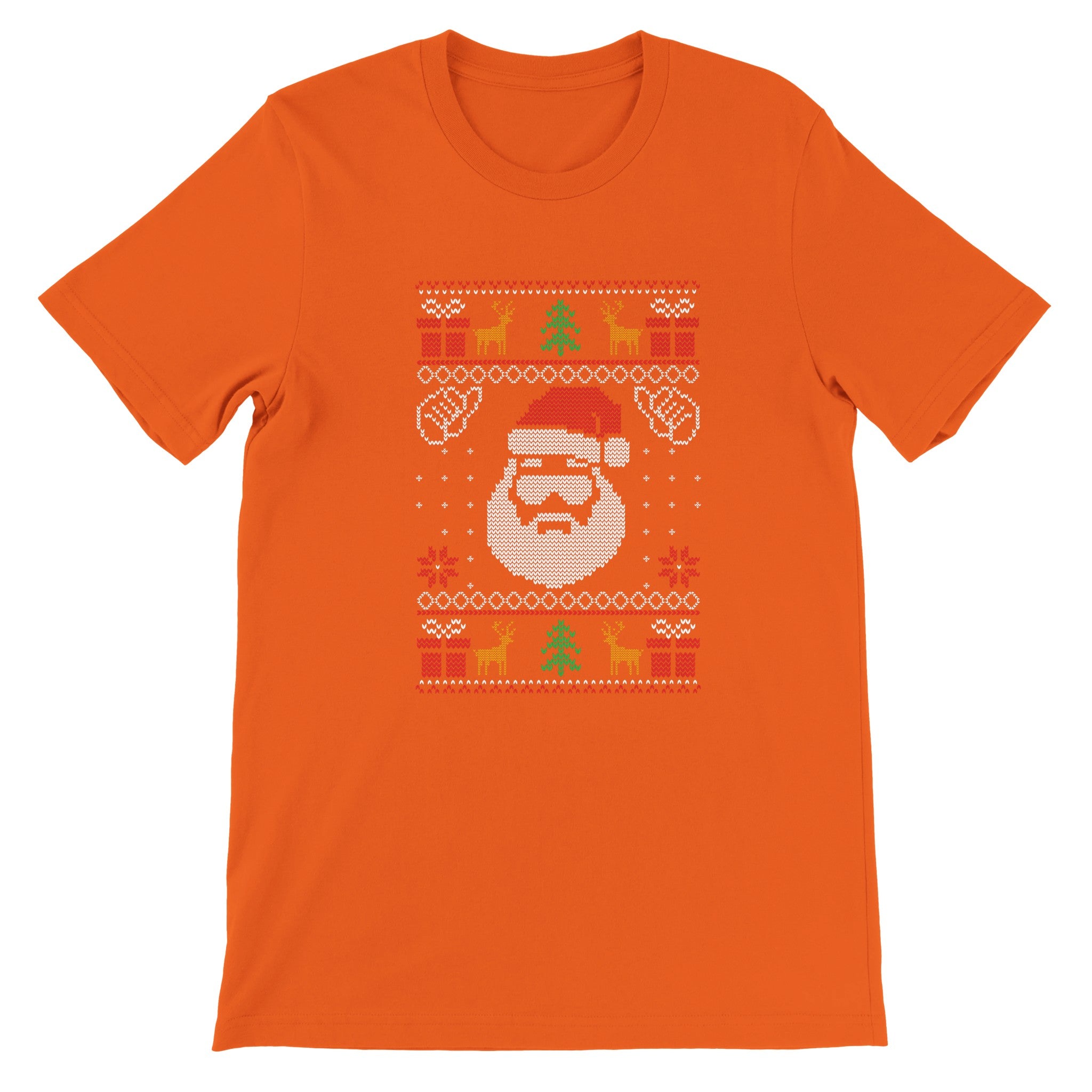 Budget Unisex Crewneck T-shirt/Santa - Enet Images