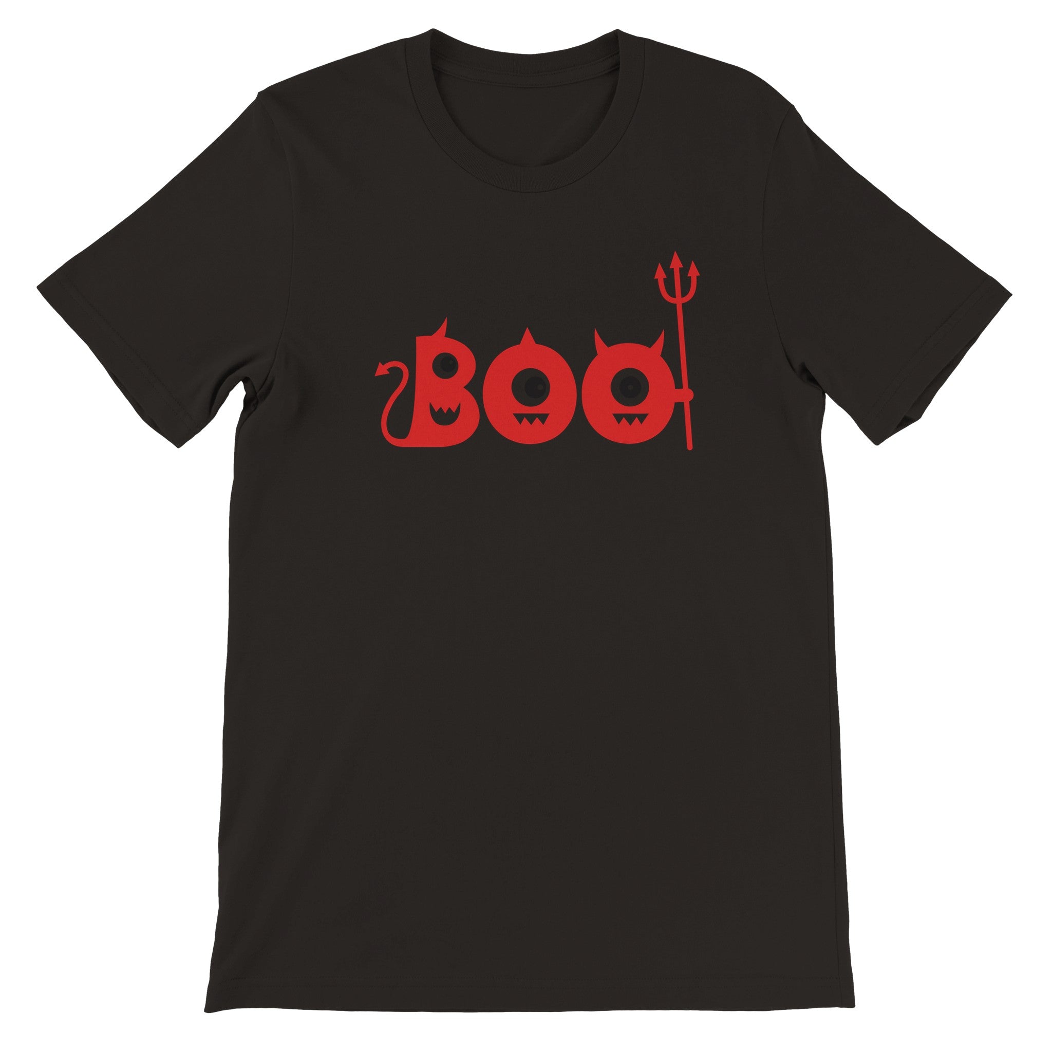 Budget Unisex Crewneck T-shirt/Boo-Halloween - Enet Images