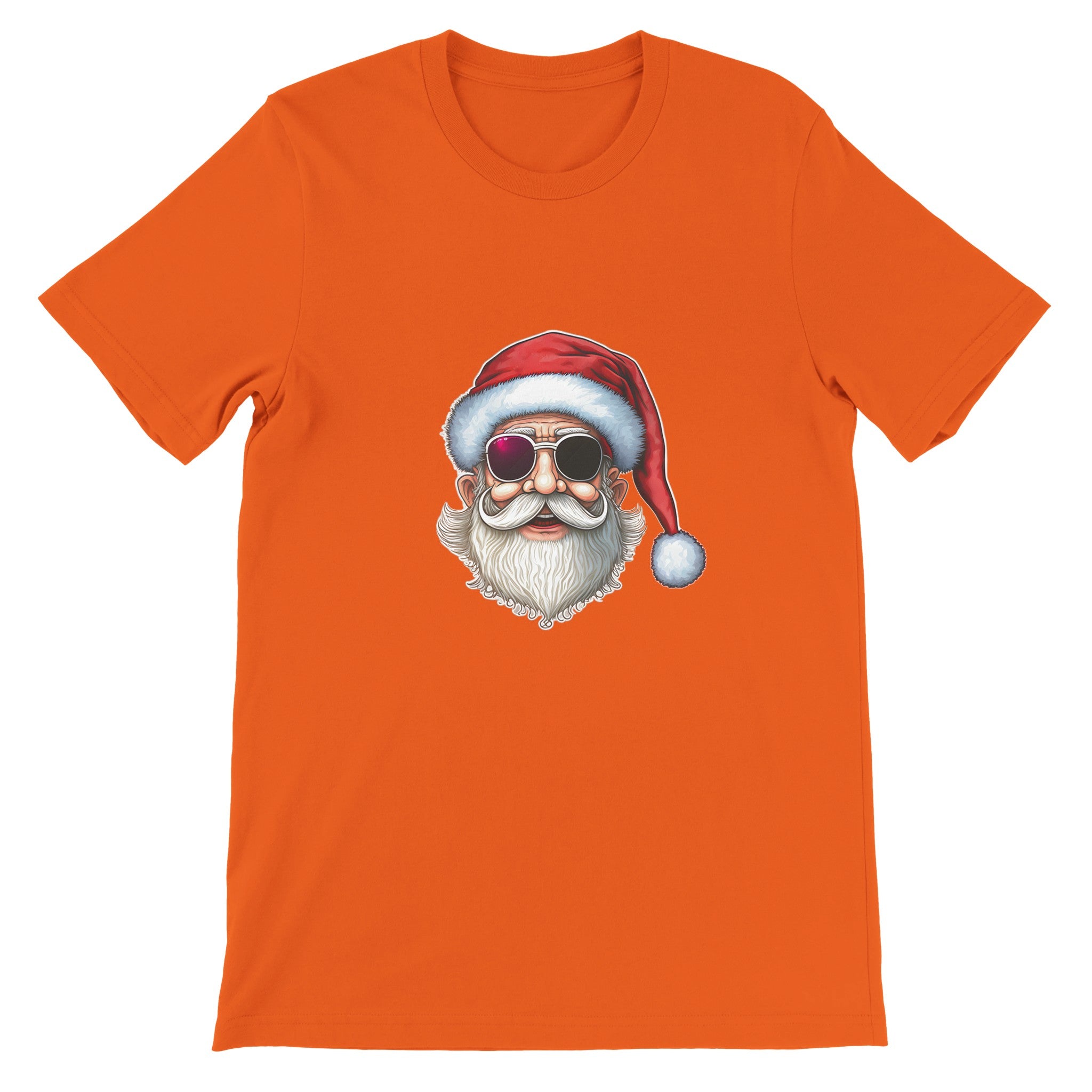 Budget Unisex Crewneck T-shirt/Santa - Enet Images