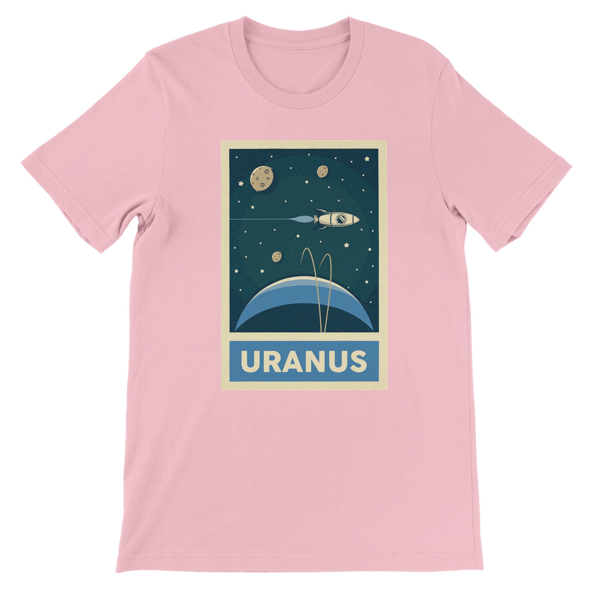 Budget Unisex Crewneck T-shirt/Uranus - Enet Images