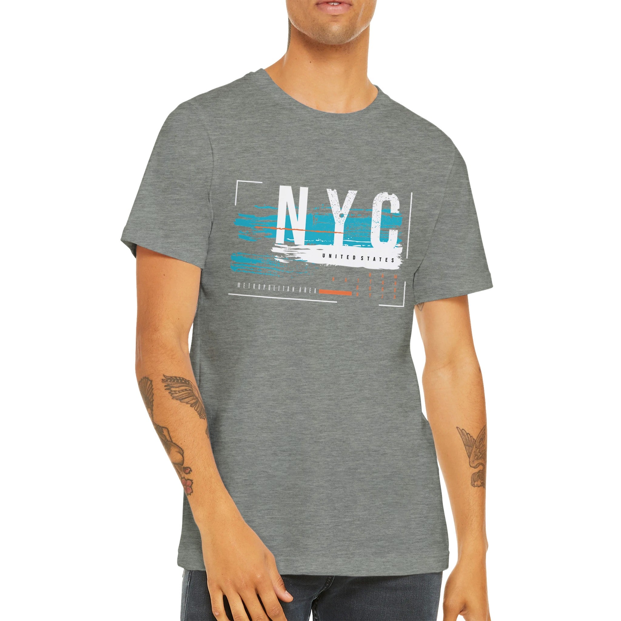 Budget Unisex Crewneck T-shirt/NYC - Enet Images