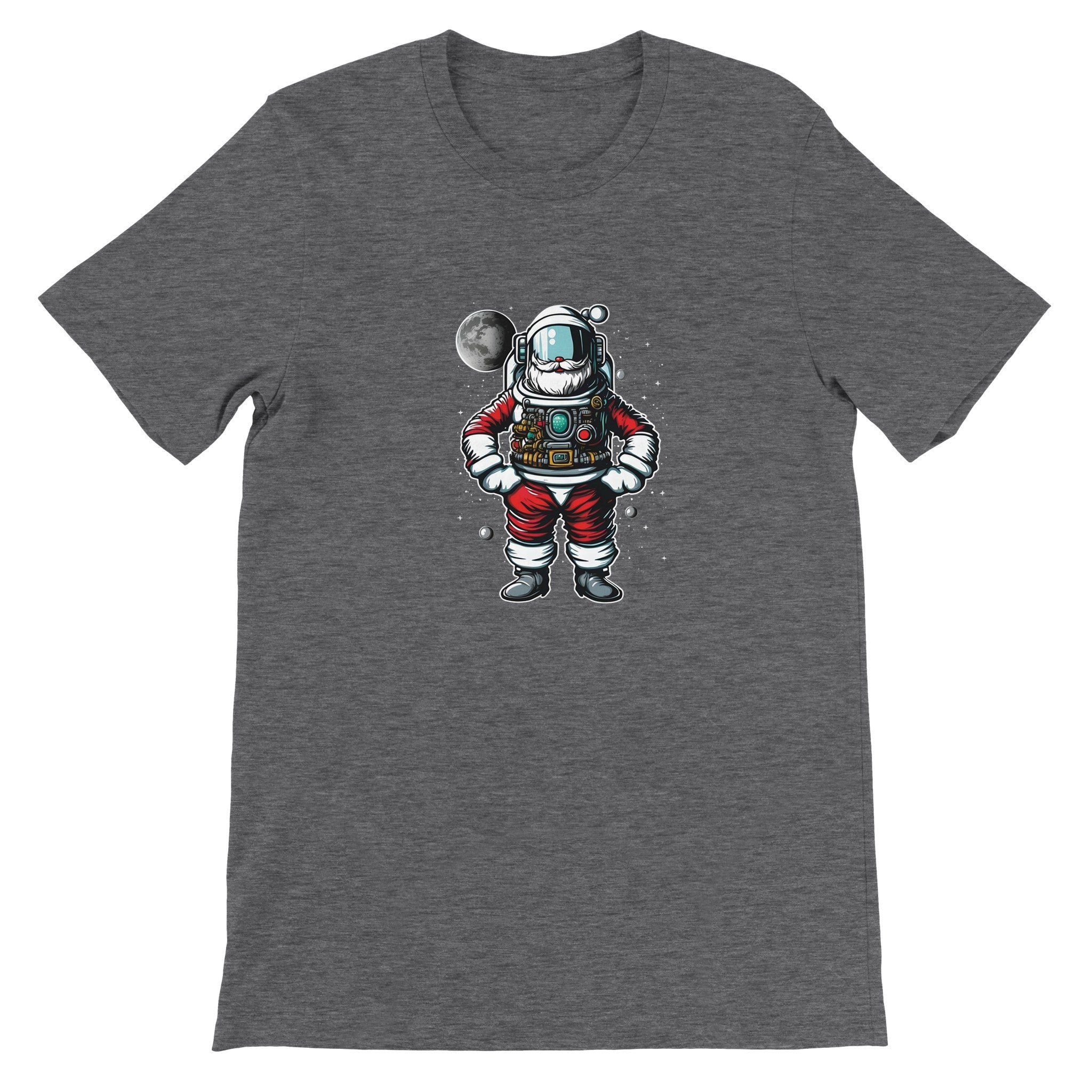 Budget Unisex Crewneck T-shirt/Santa-Astronaut - Enet Images