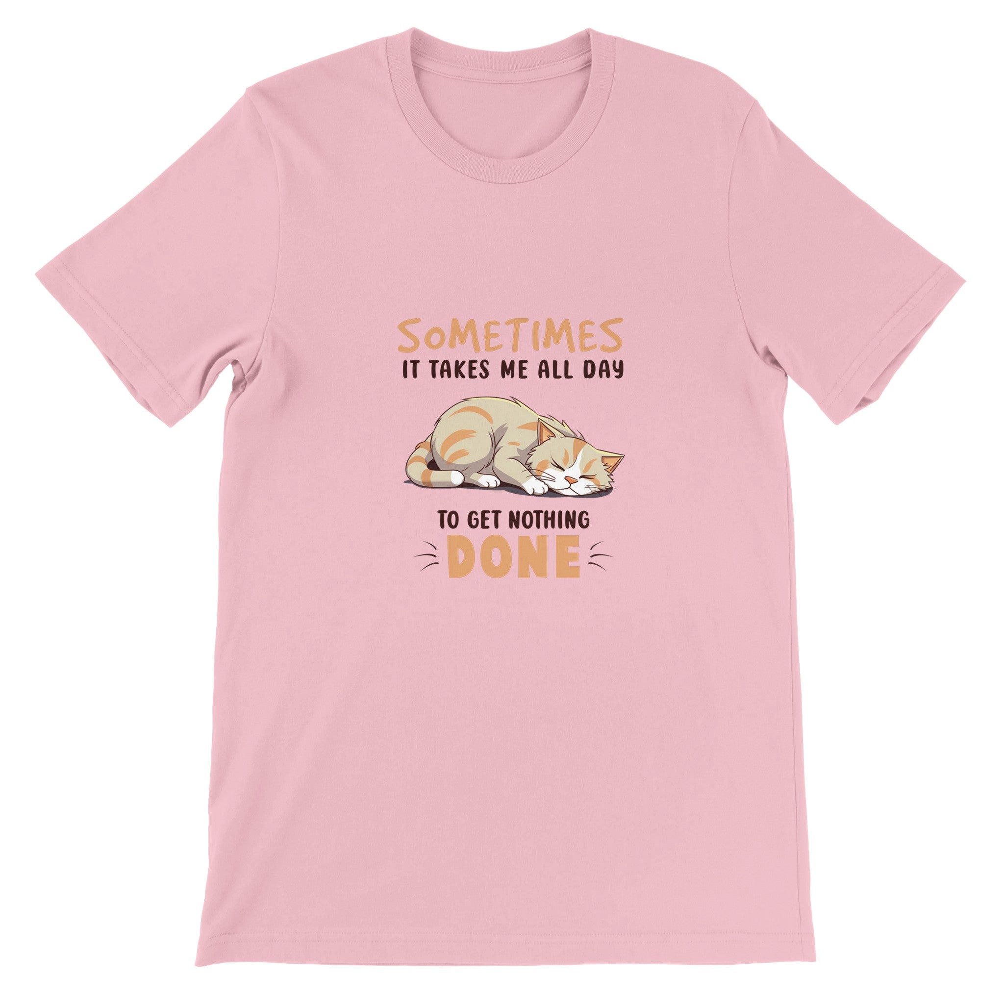 Budget Unisex Crewneck T-shirt/It-Takes-All-Day - Enet Images