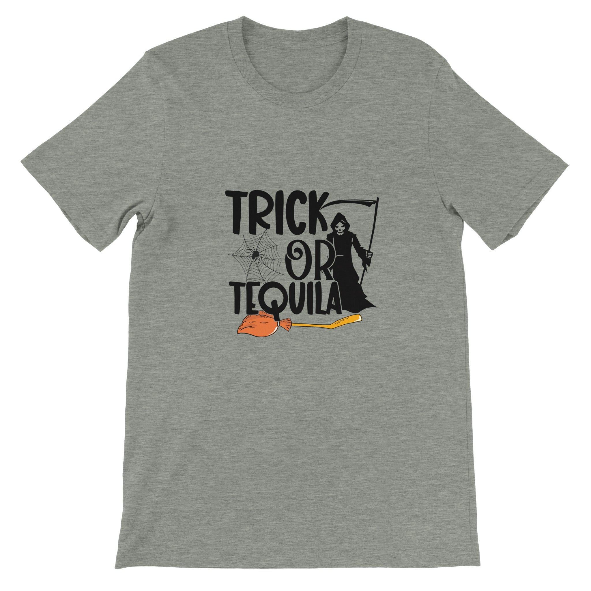 Budget Unisex Crewneck T-shirt/Trick-Or-Tequila - Enet Images