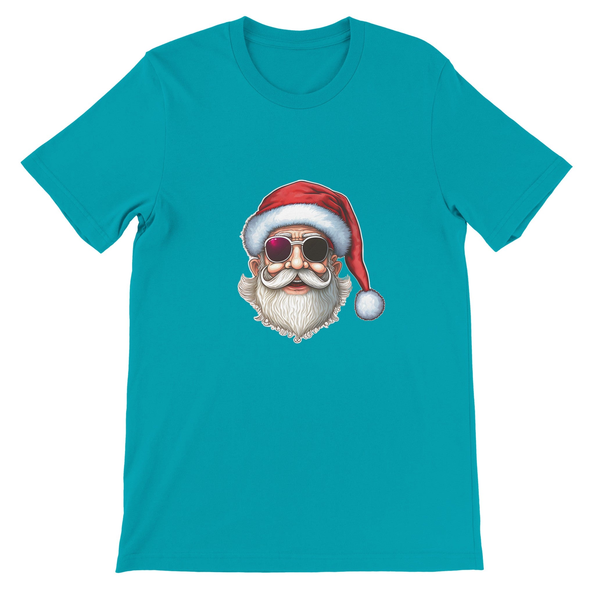 Budget Unisex Crewneck T-shirt/Santa - Enet Images