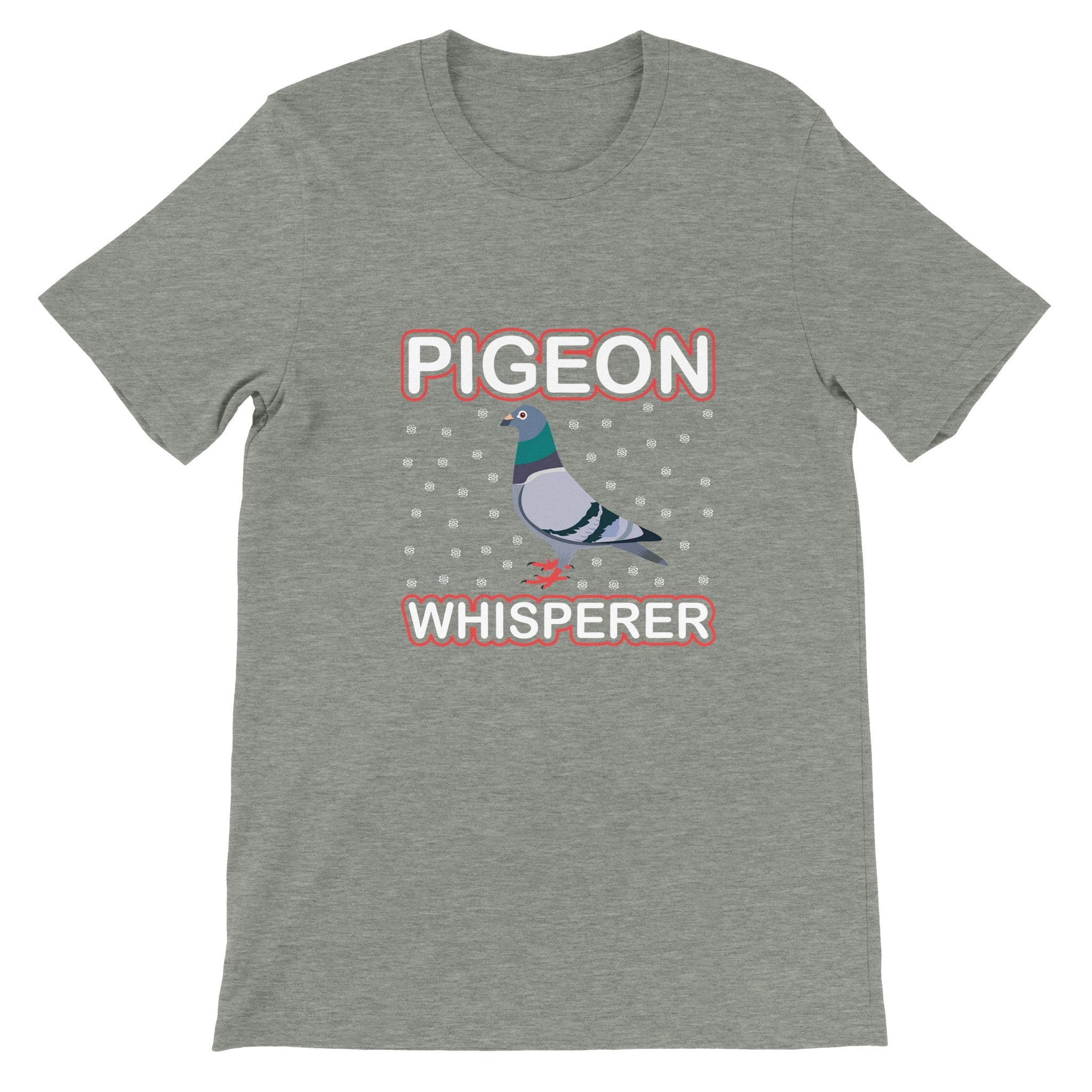 Budget Unisex Crewneck T-shirt/Pigeon-Wishperer - Enet Images
