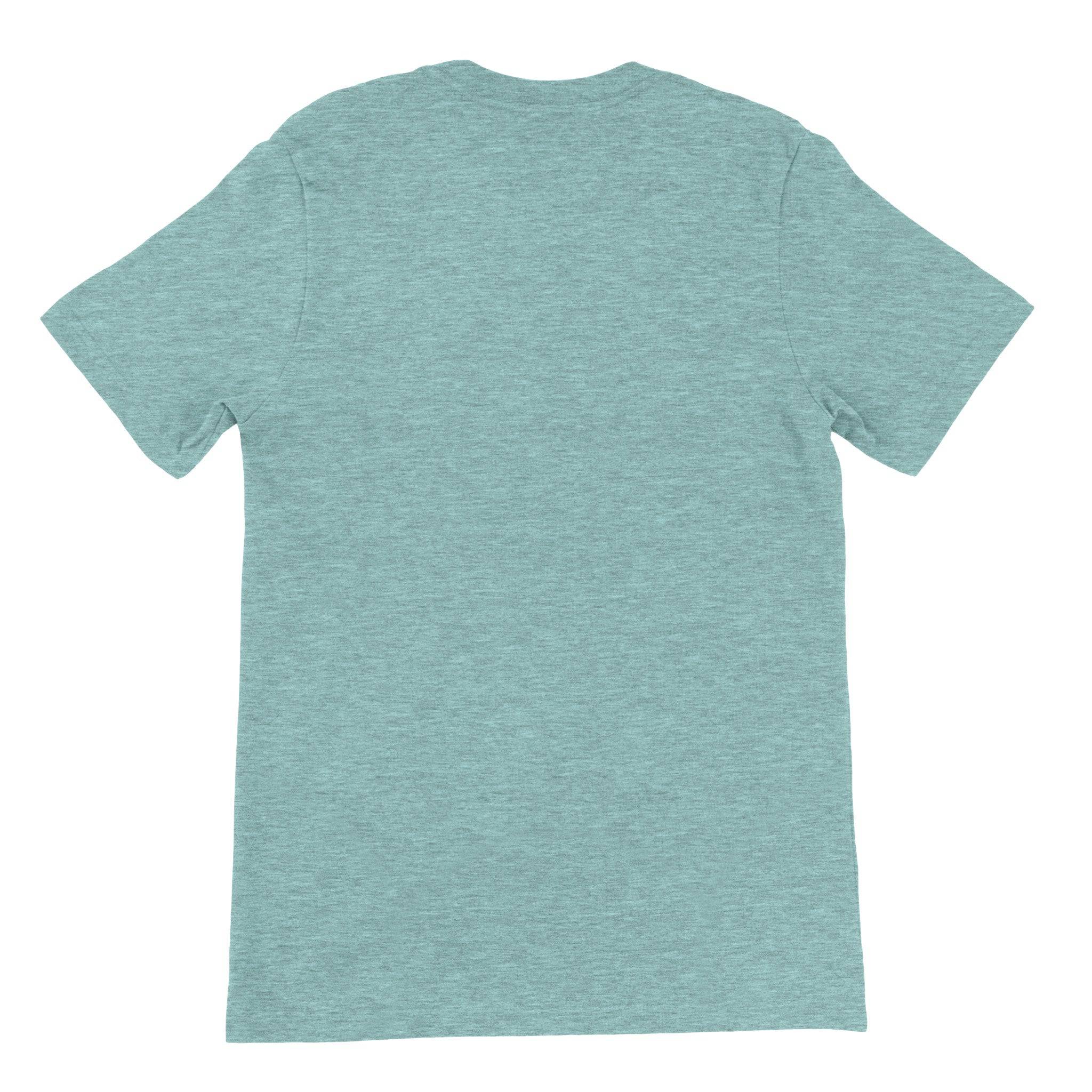 Budget Unisex Crewneck T-shirt/Funny-Hairy-Black-Cat-What - Enet Images