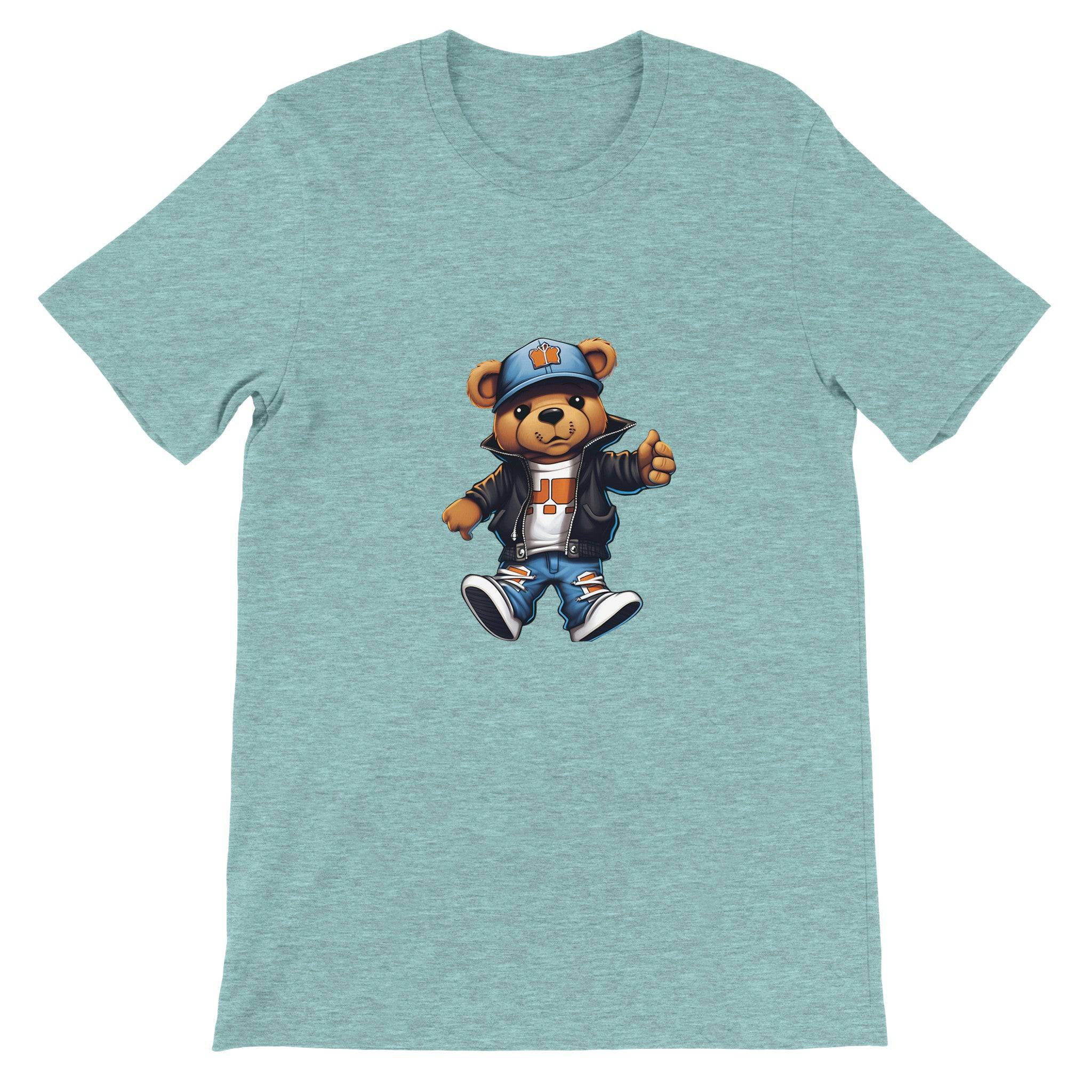 Budget Unisex Crewneck T-shirt/Teddy-Bear-Cute - Enet Images