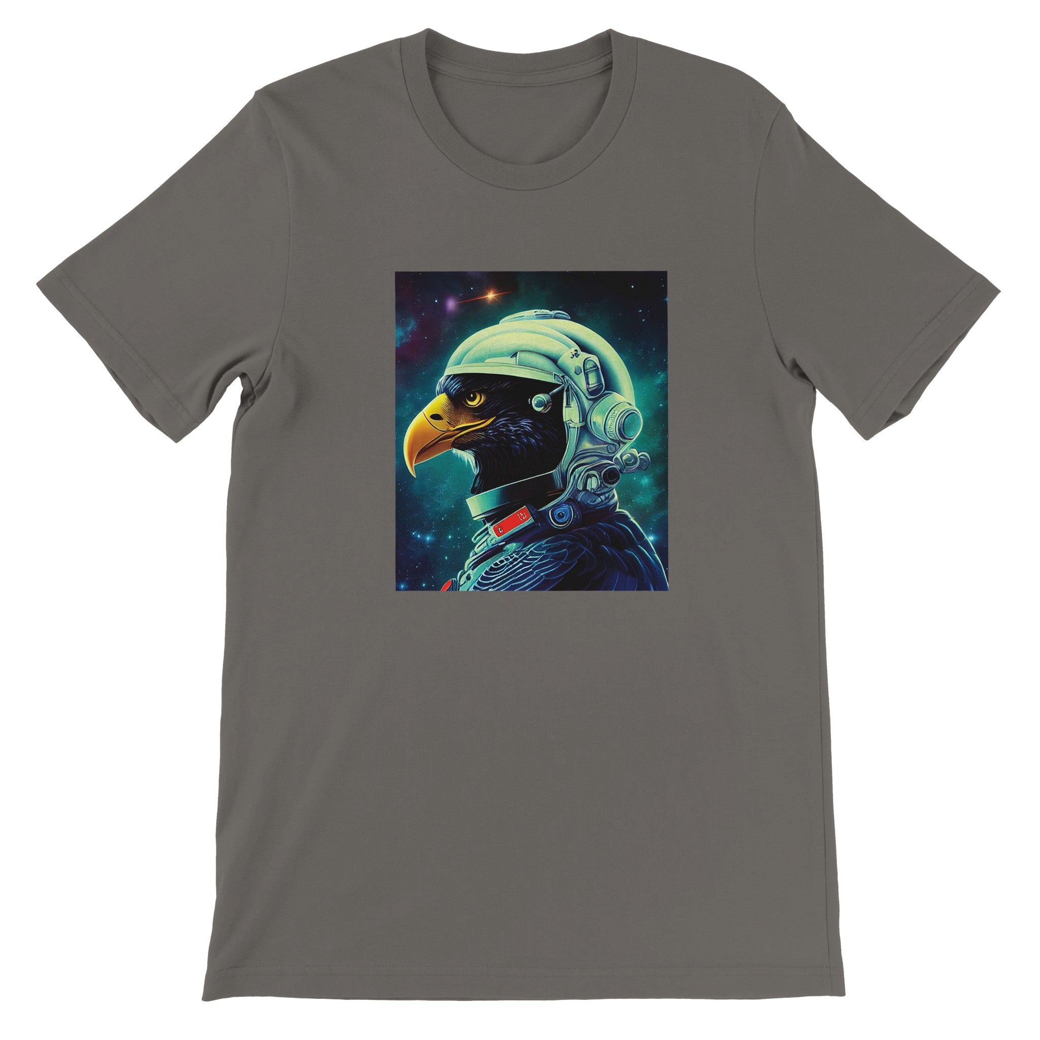 Budget Unisex Crewneck T-shirt/Astronaut-Eagle - Enet Images