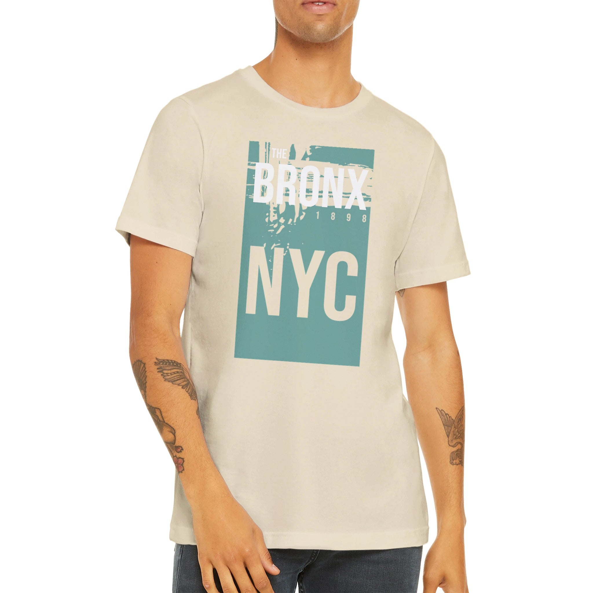 Budget Unisex Crewneck T-shirt/Bronx - Enet Images