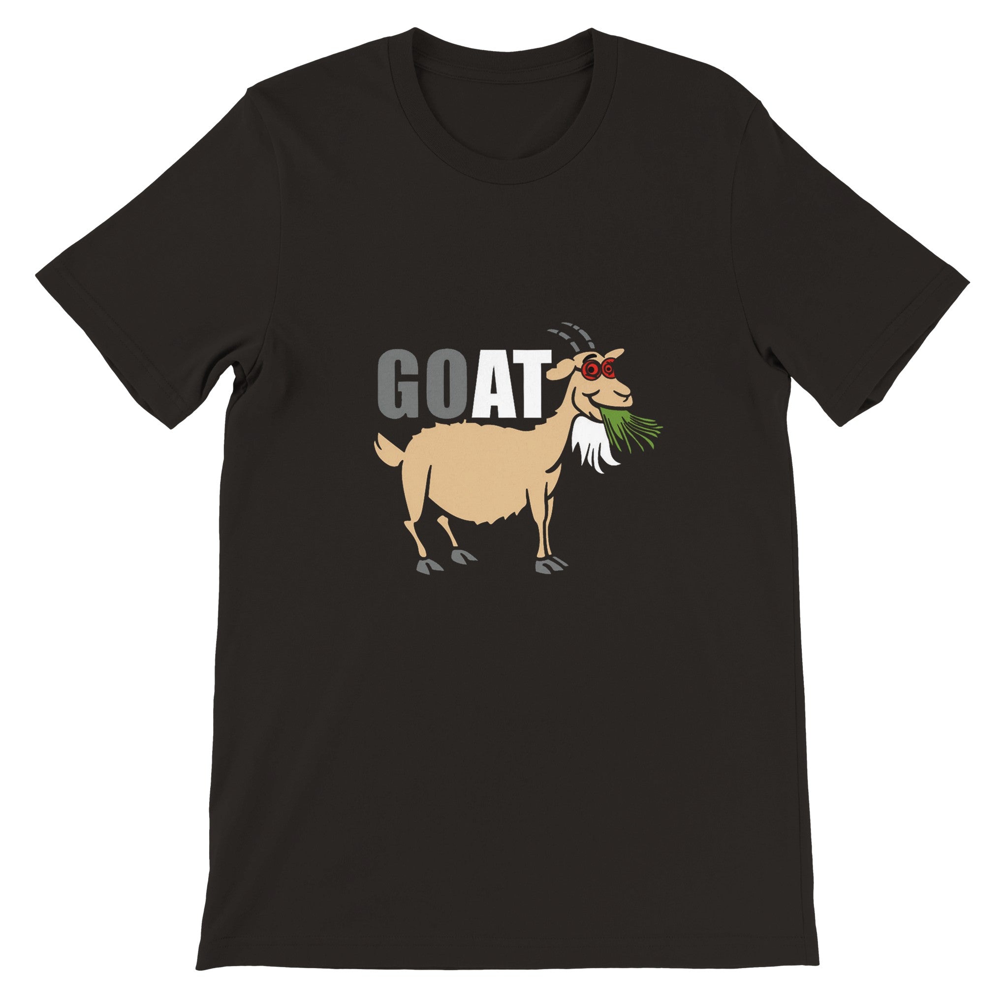 Budget Unisex Crewneck T-shirt/Goat-Grass - Enet Images