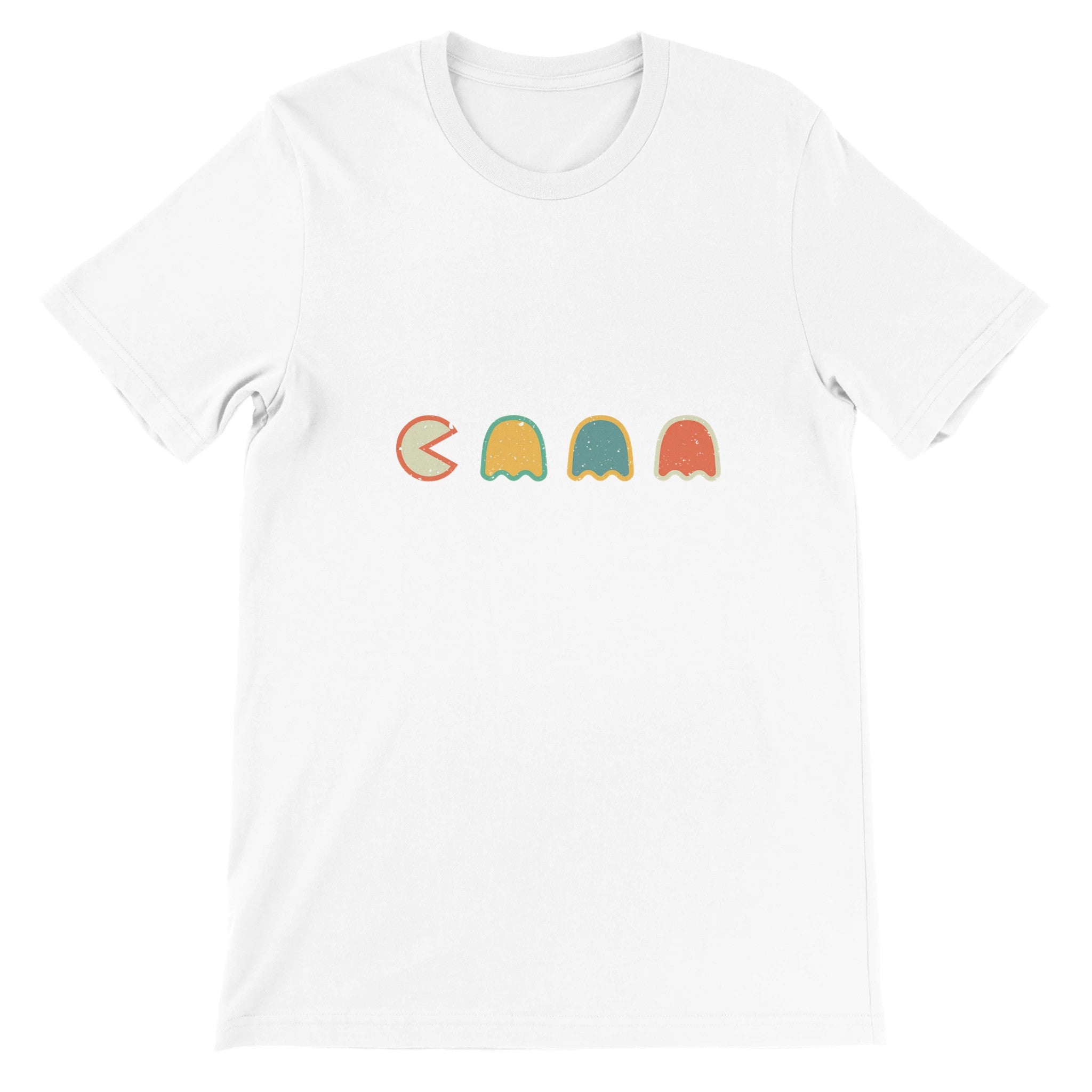 Budget Unisex Crewneck T-shirt/Pac-man - Enet Images