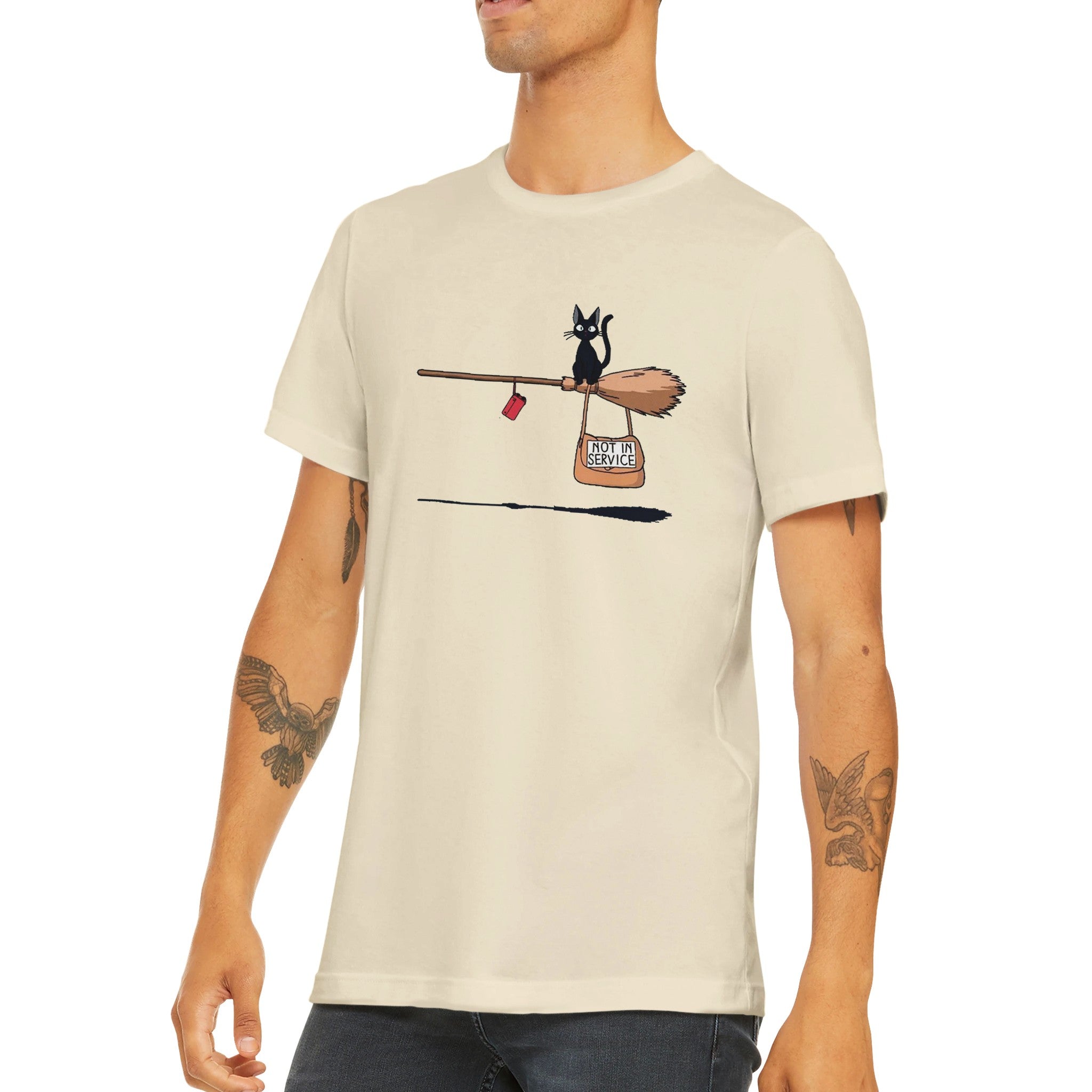 Budget Unisex Crewneck T-shirt/Not-In-Service - Enet Images